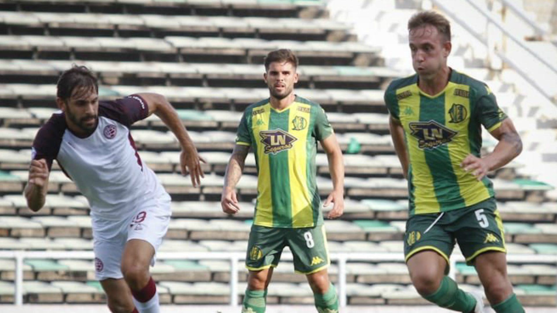 Gastón Gil Romero Facundo Quignón Aldosivi Lanus Superliga 24012020