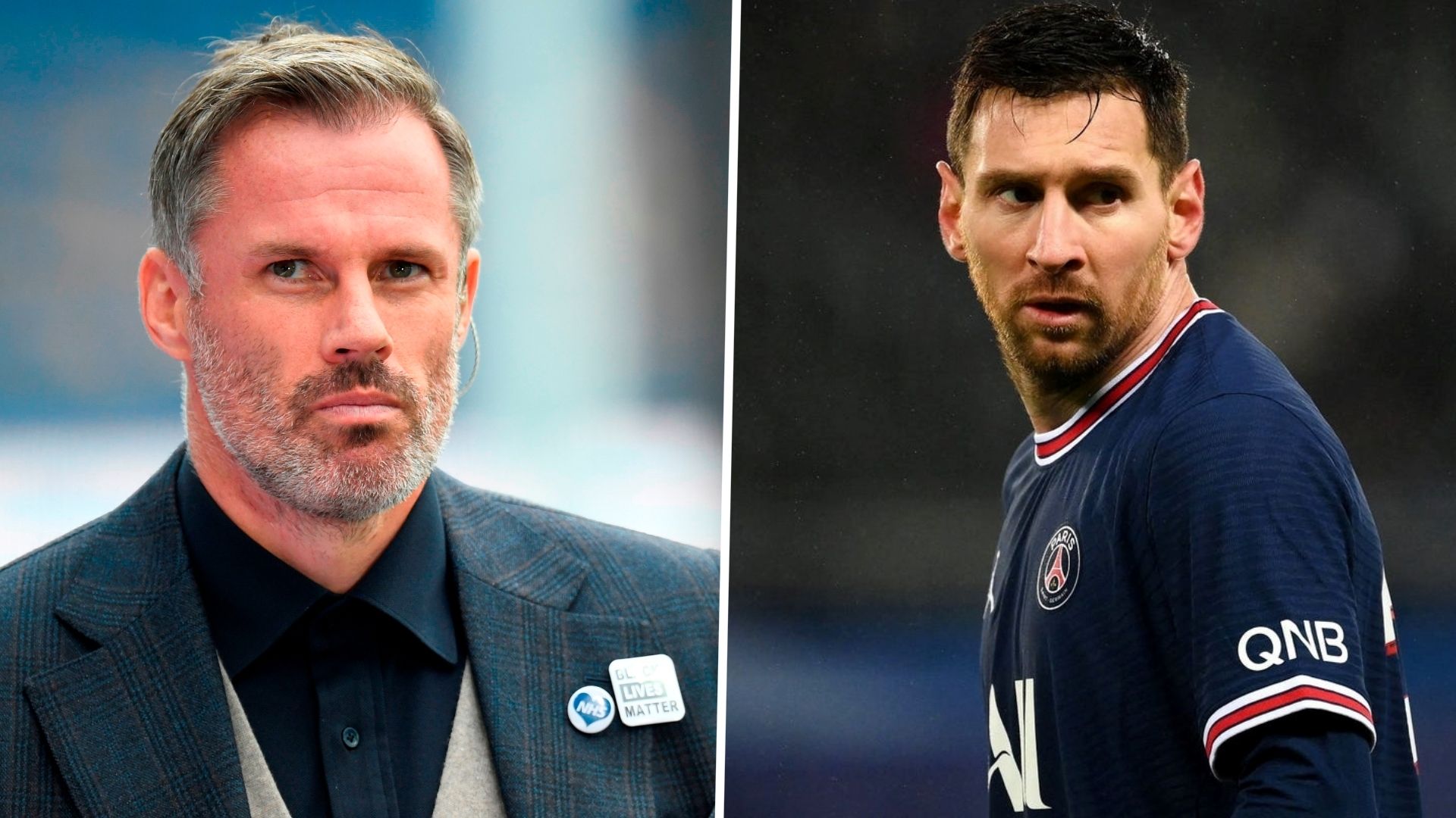 ๋Jamie Carragher & Lionel Messi