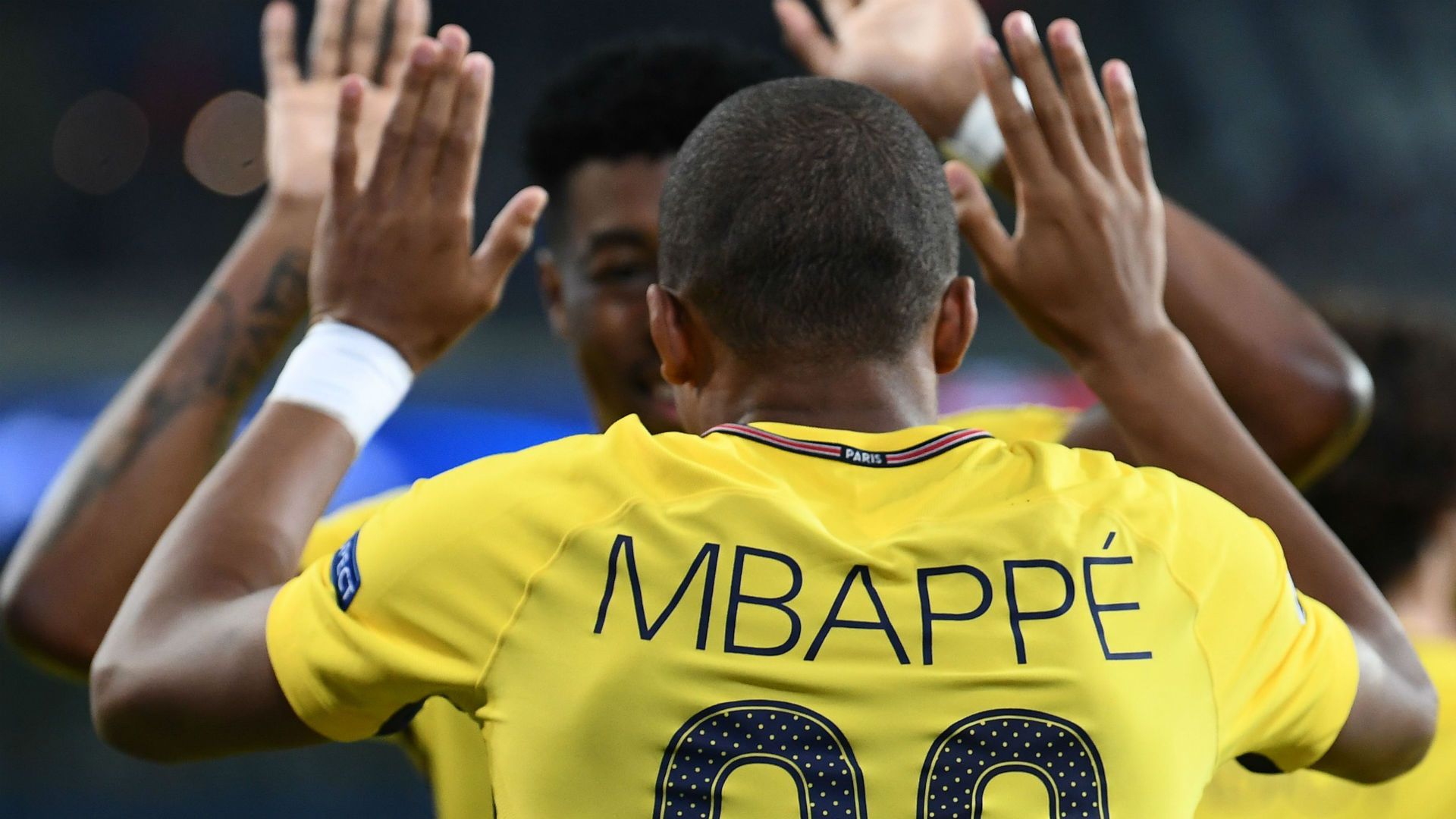 Kylian Mbappé Anderlecht PSG Cjampions league 18102017