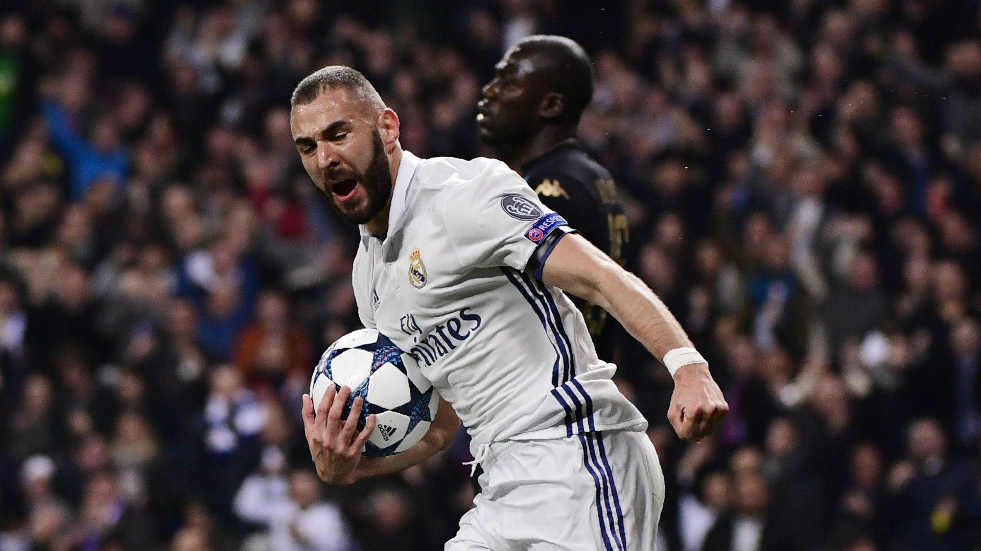 Karim Benzema Real Madrid Napoli Champions League