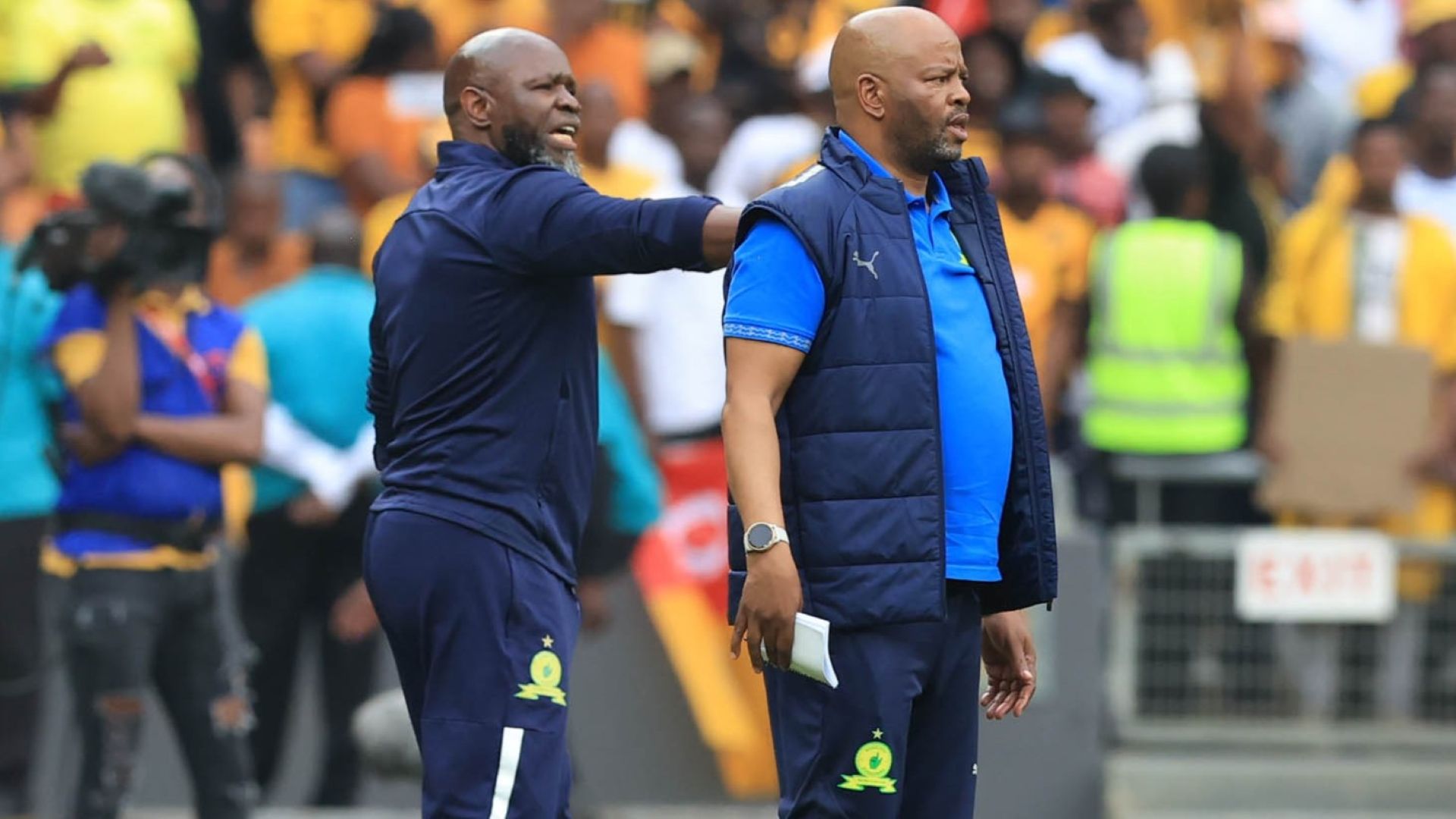 Steve Komphela and Manqoba Mngqithi, Mamelodi Sundowns