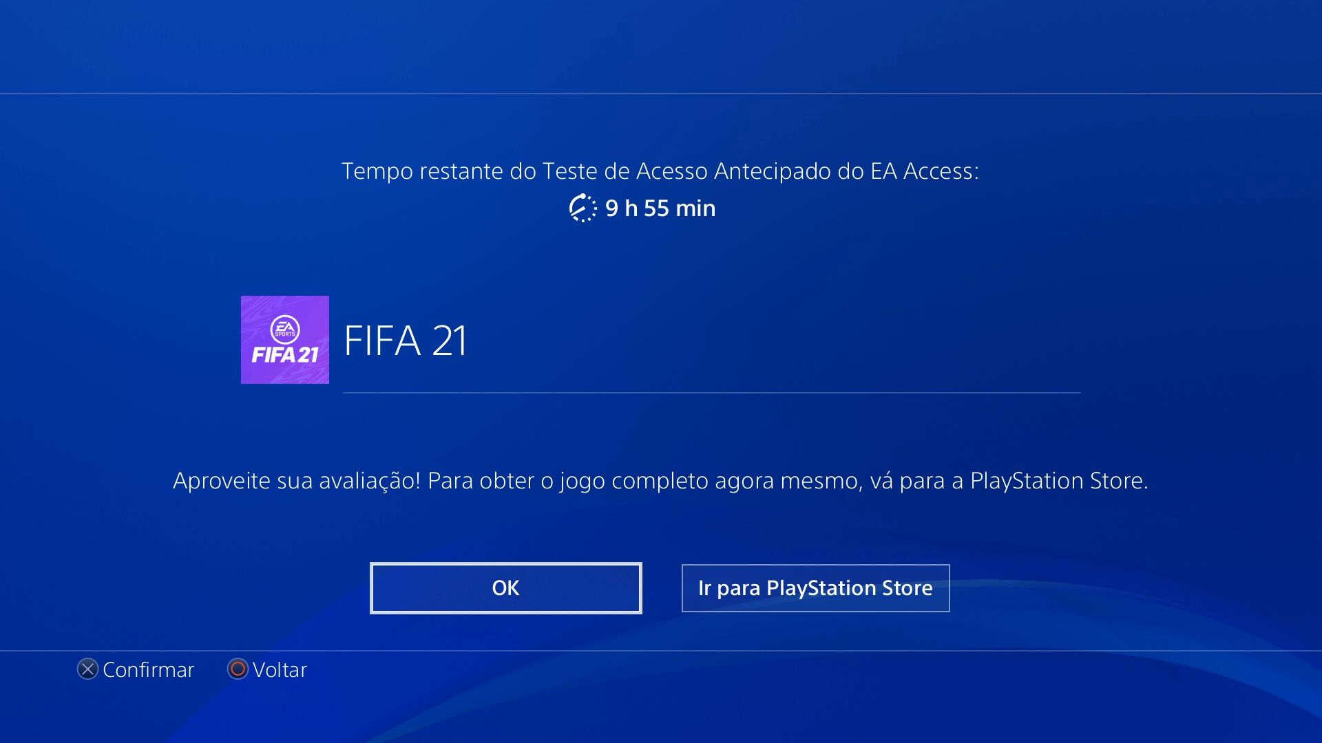 EA Play tutorial portugues passo 7