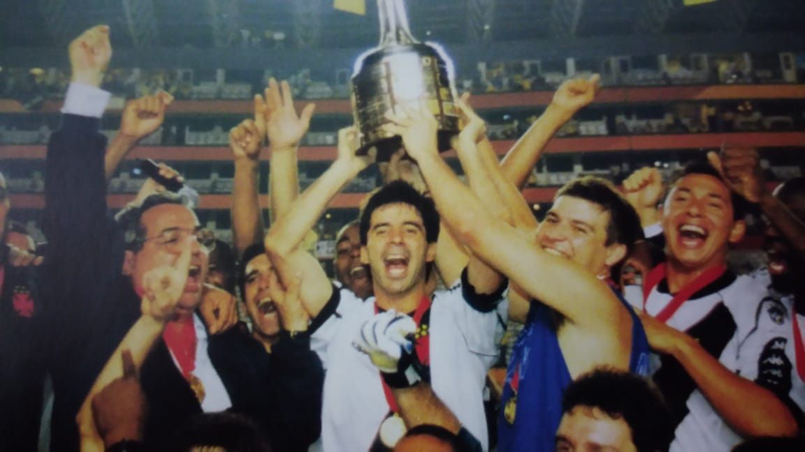 Mauro Galvão Luizão Eurico Vasco Libertadores 1998