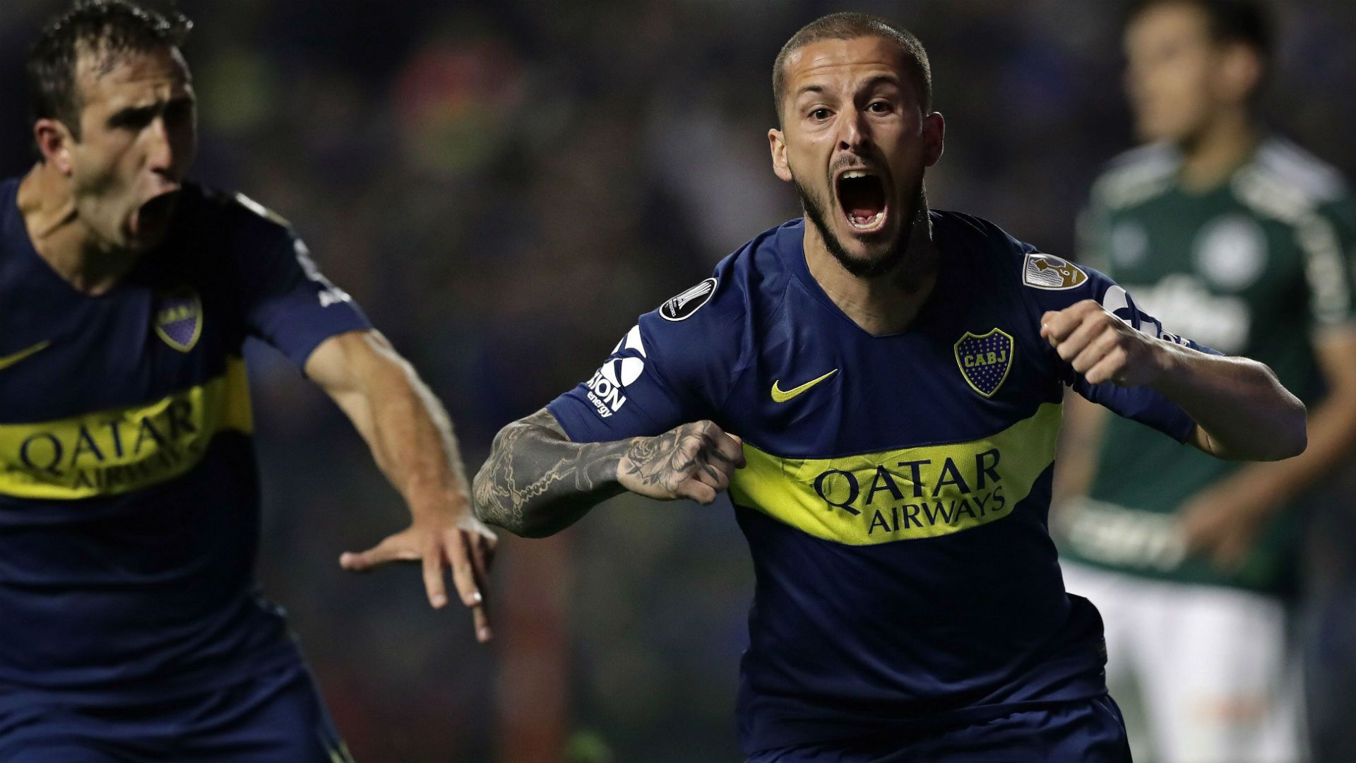 Dario Benedetto Boca Palmeiras Copa Libertadores Semifinal Ida 24102018
