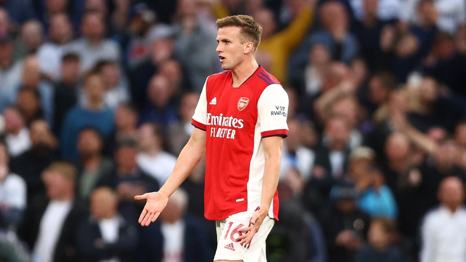 Holding Arsenal Tottenham 2022