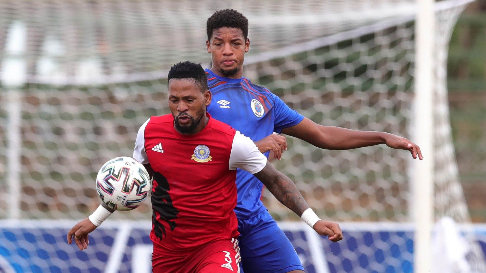 Edgar Manaka, Tshakhuma Tsha Madzivhandila & Jamie Webber, SuperSport United, January 2021