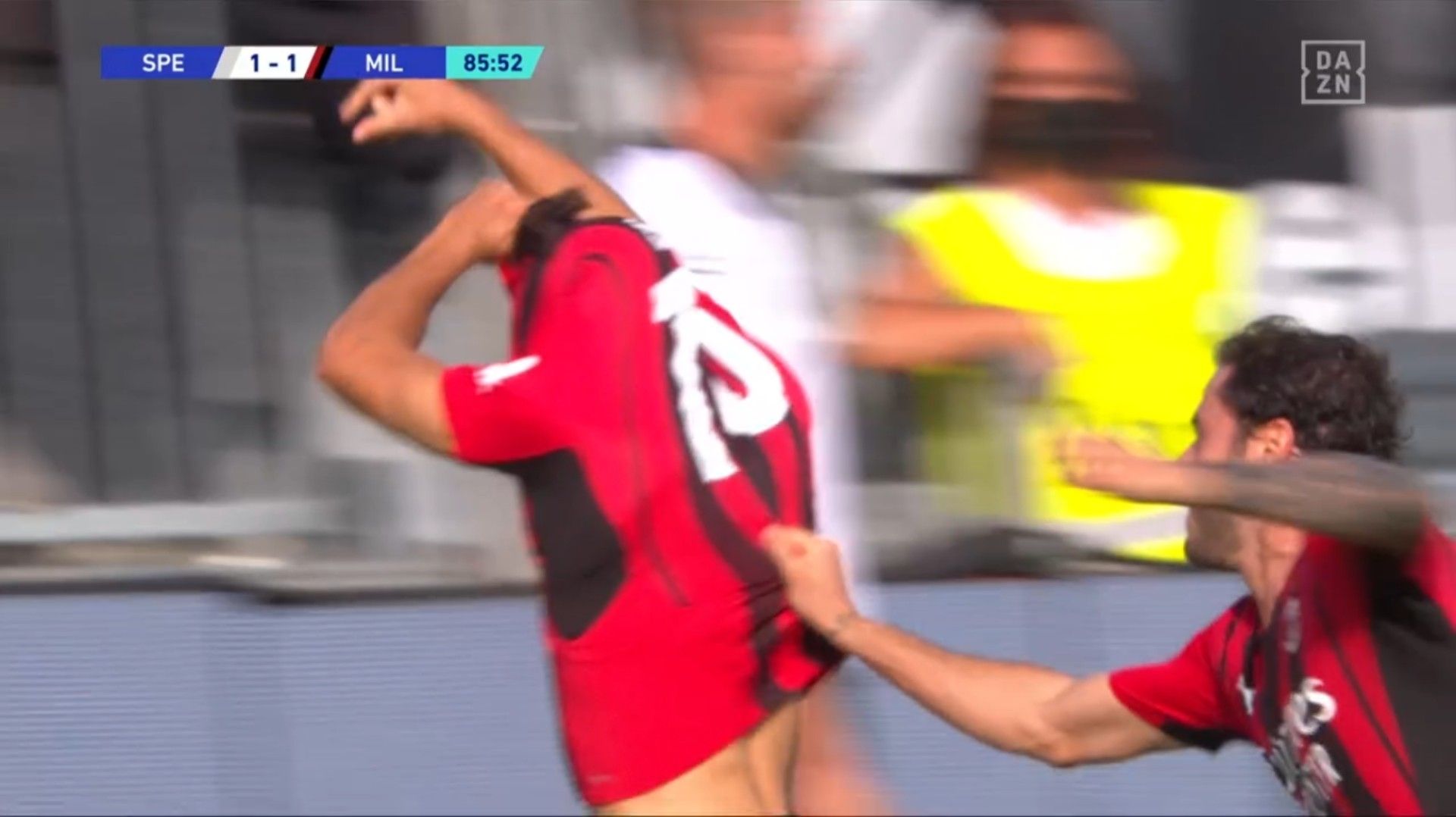 Calabria Brahim Diaz Spezia Milan