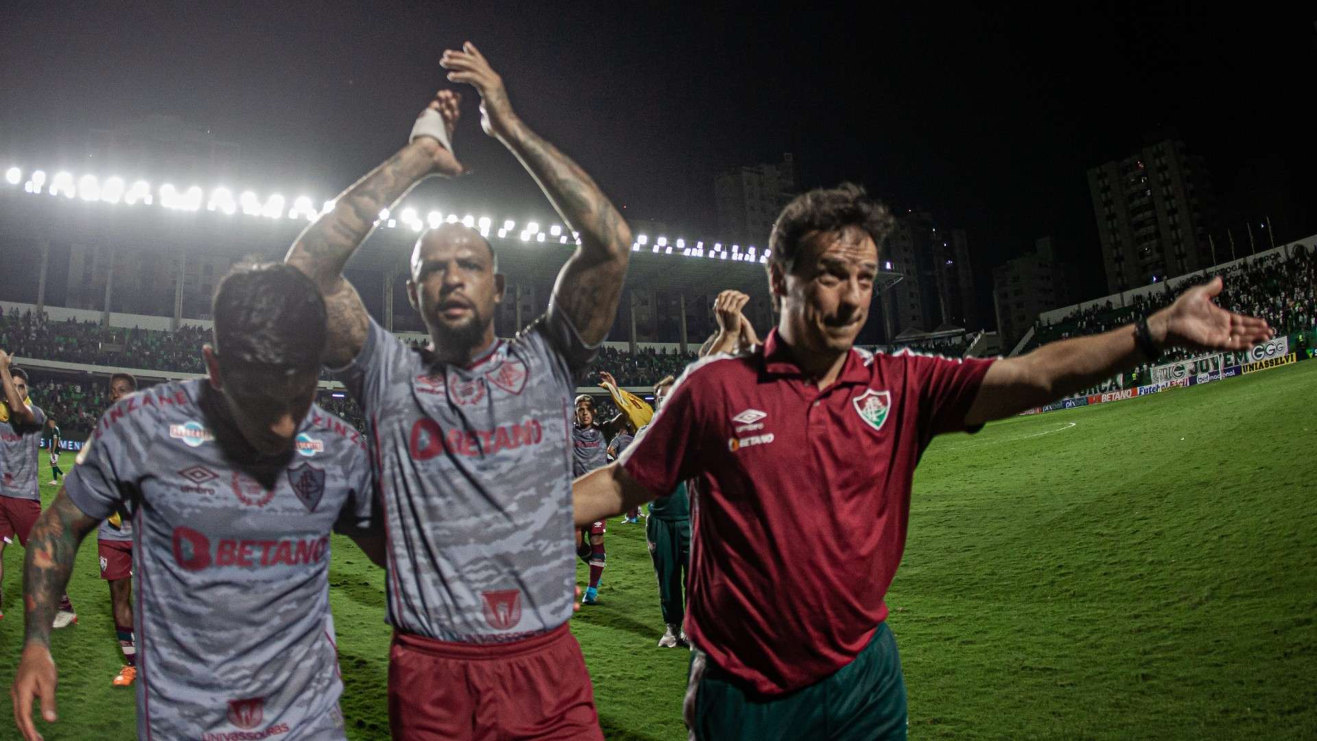 Felipe Mello Fernando Diniz Fluminense Goias Brasileirão 20 07 2022