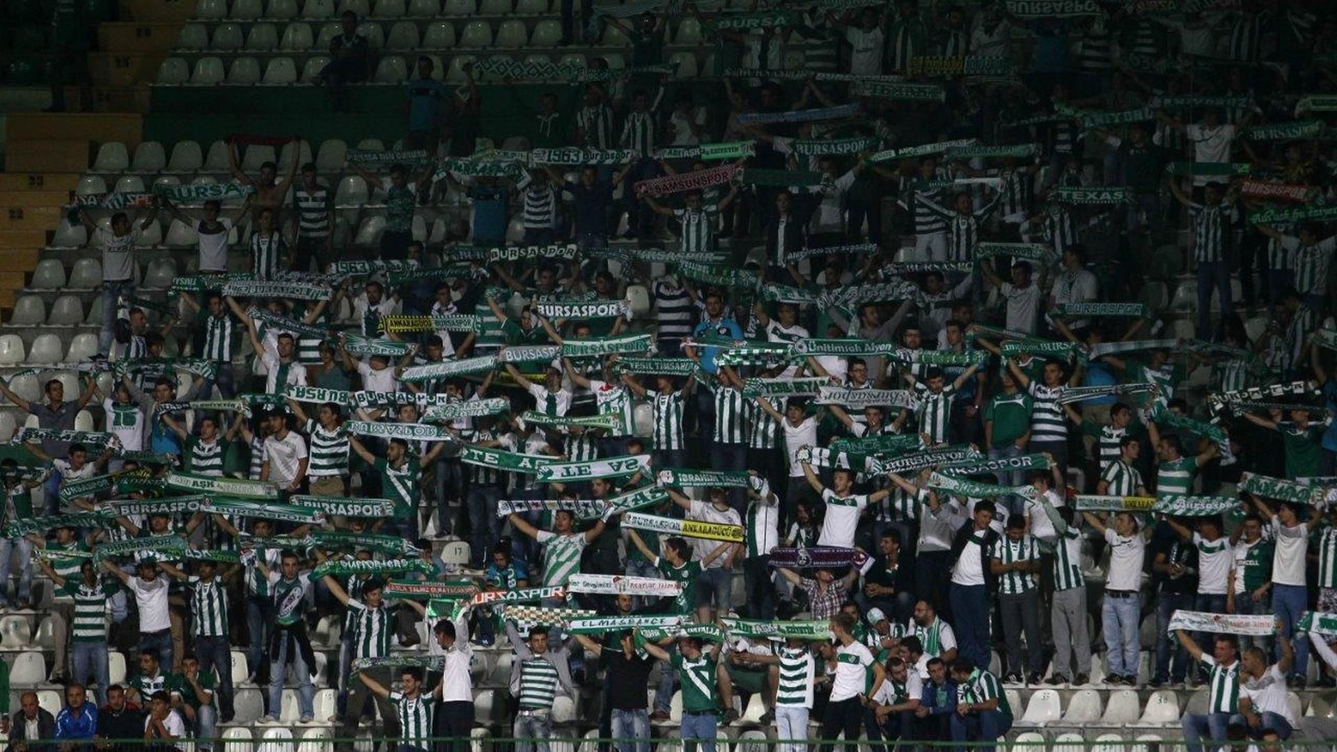 Bursaspor taraftarları Süper Lig 220914