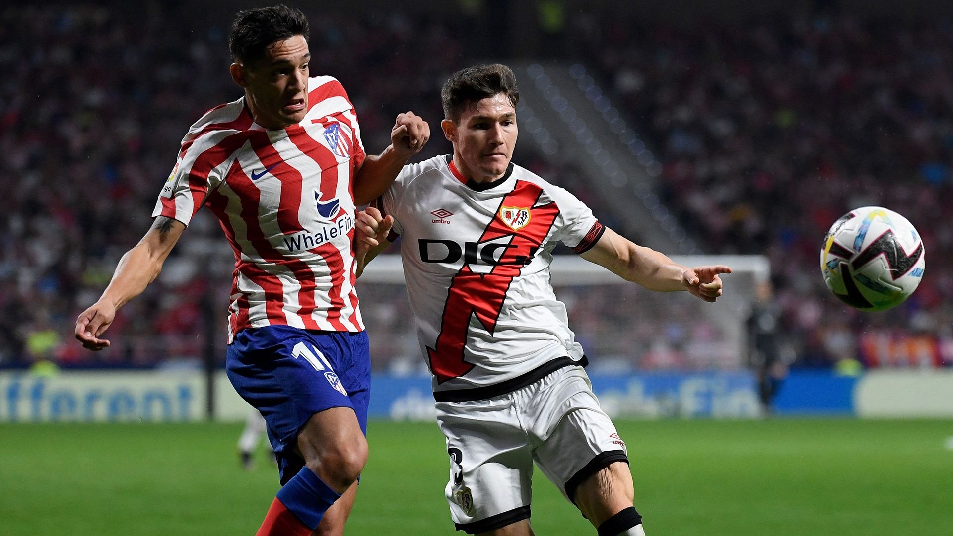 Nahuel Molina Fran Garcia Atletico Madrid Rayo Vallecano 2022-23