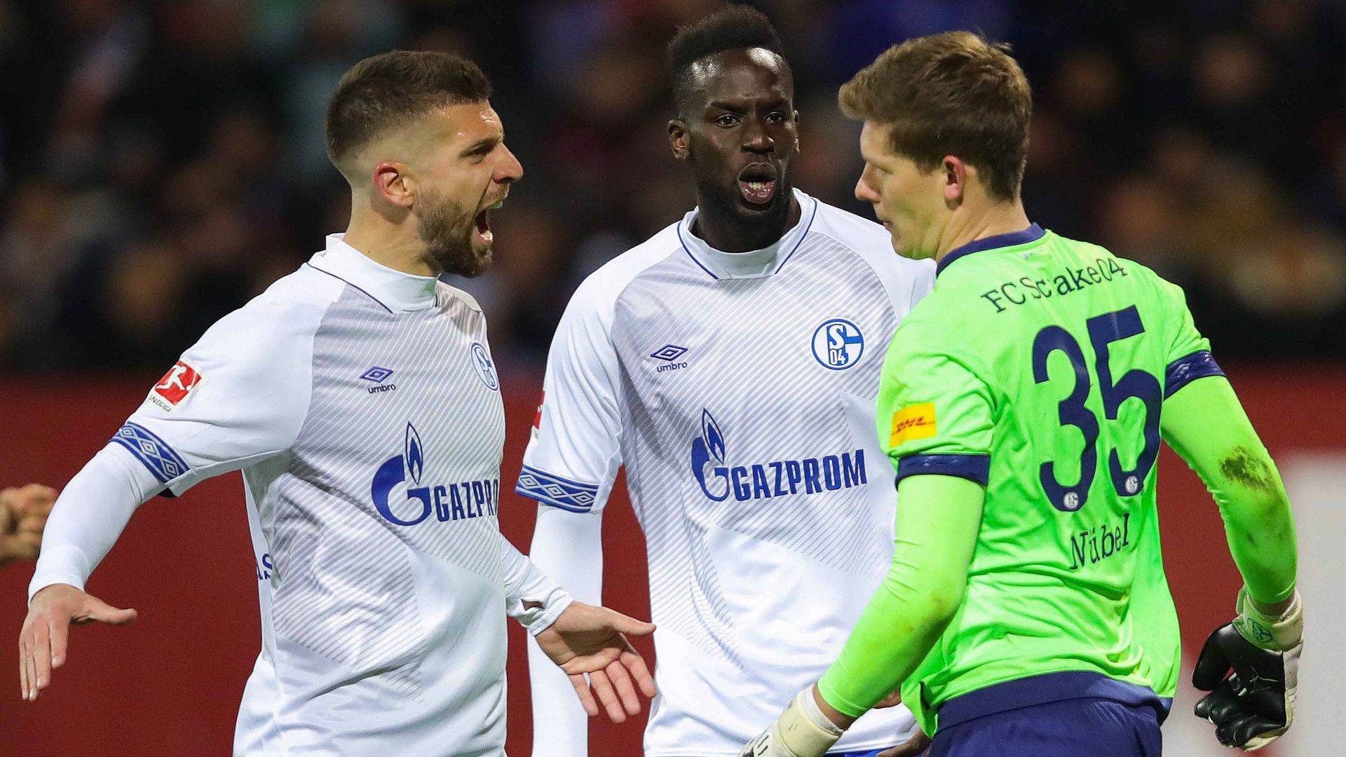 MATIJA NASTASIC SALIF SANE ALEXANDER NÜBEL SCHALKE