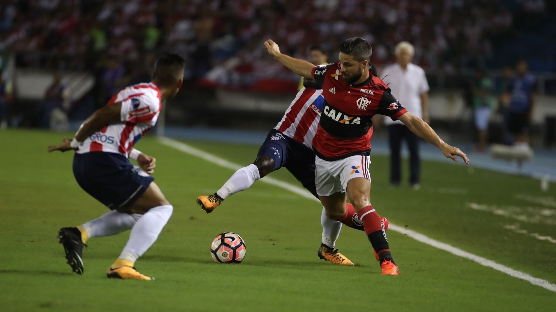 Diego Ribas Junior Barranquilla Flamengo Copa Sudamericana 30112017