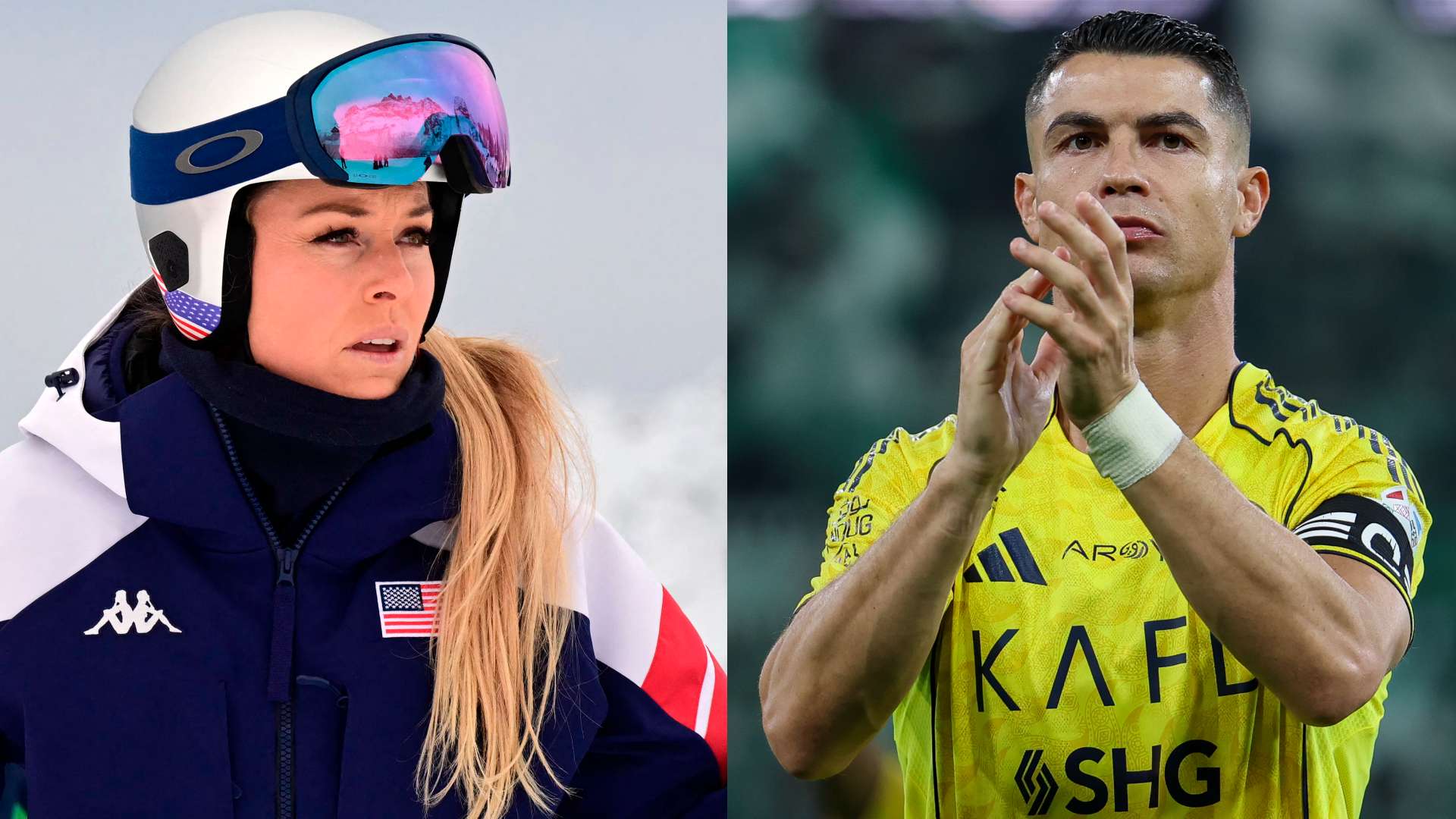 Lindsey Vonn Cristiano Ronaldo