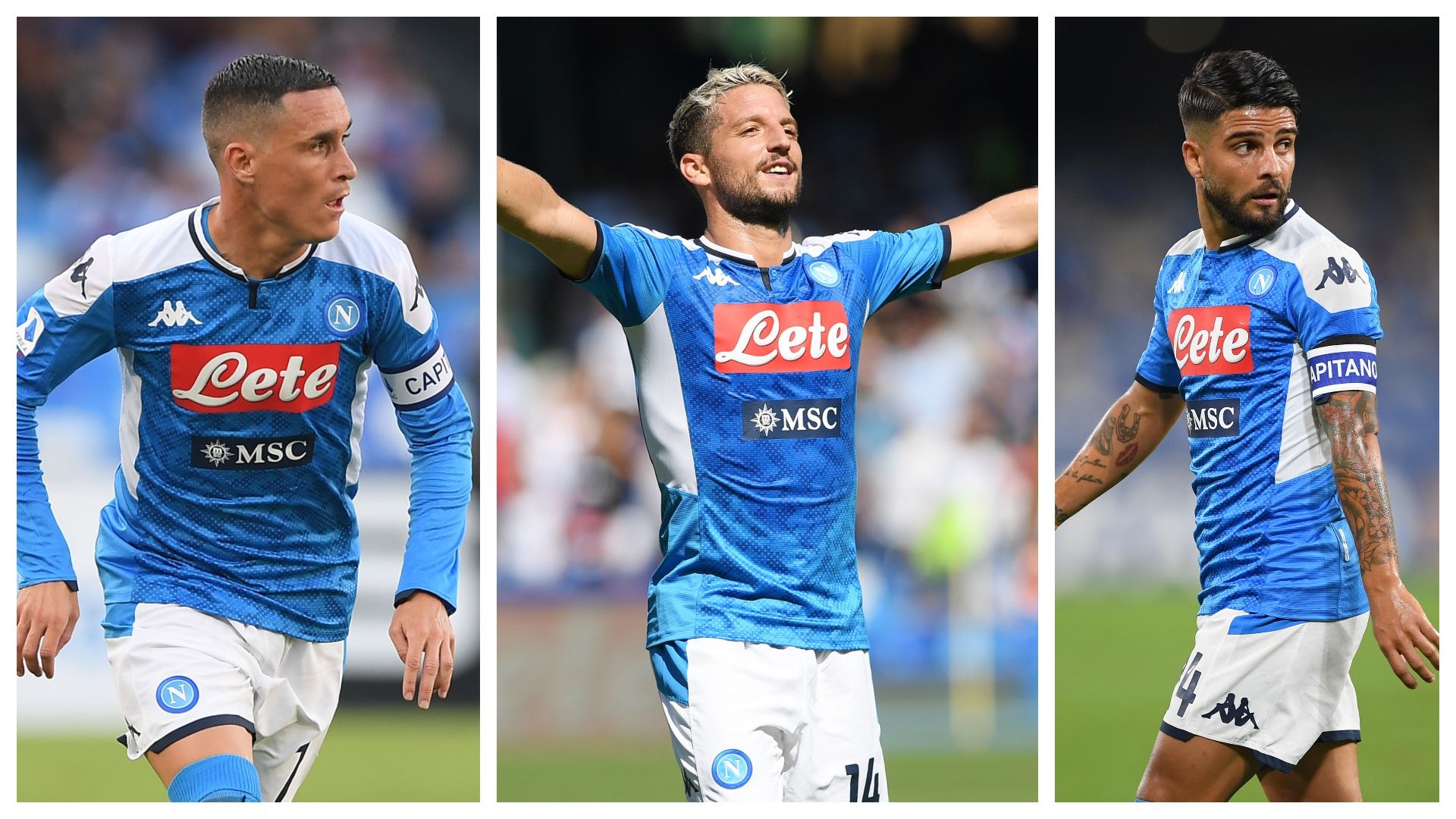 Callejon Mertens Insigne - Napoli