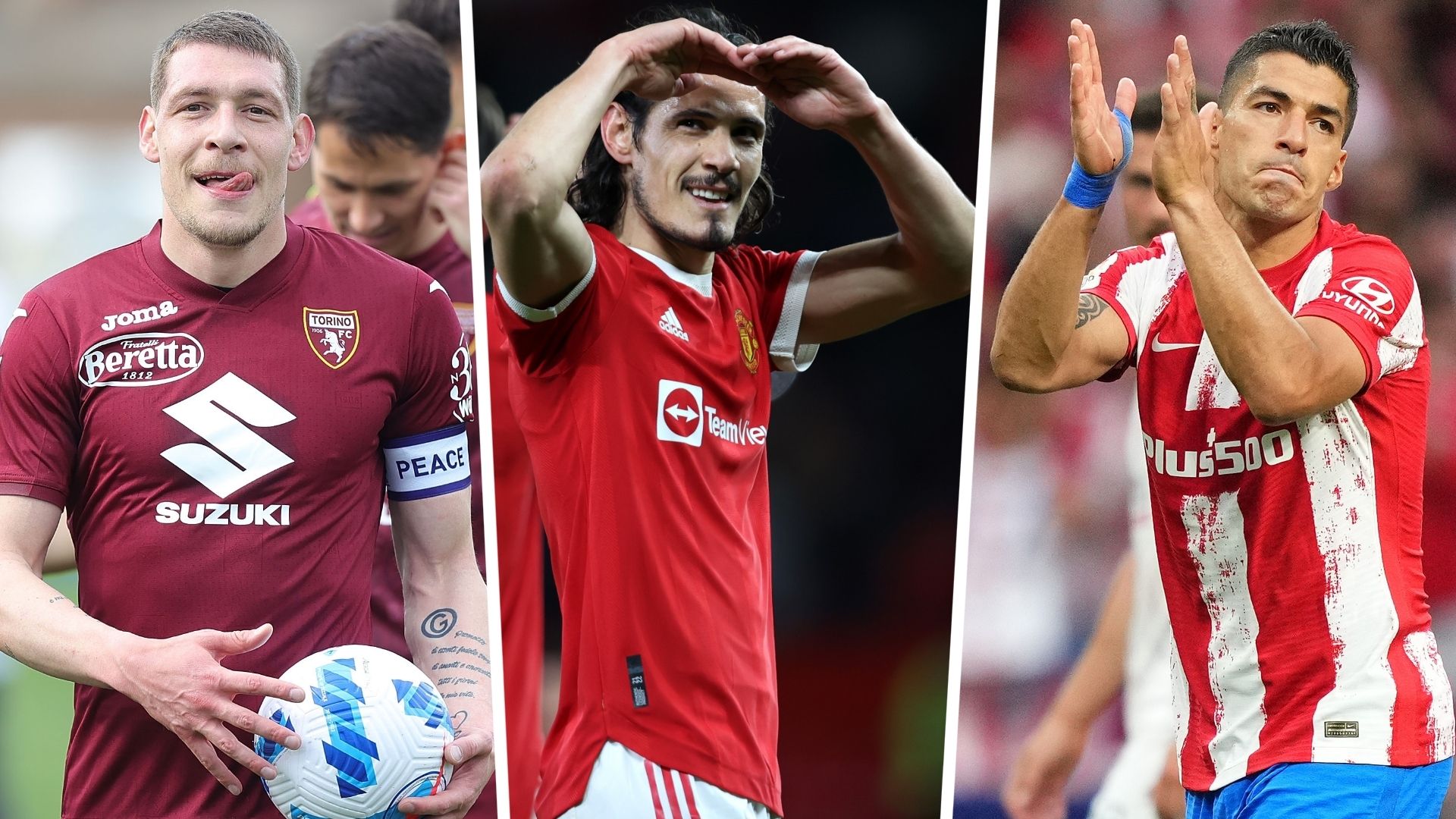 Belotti Cavani Suarez