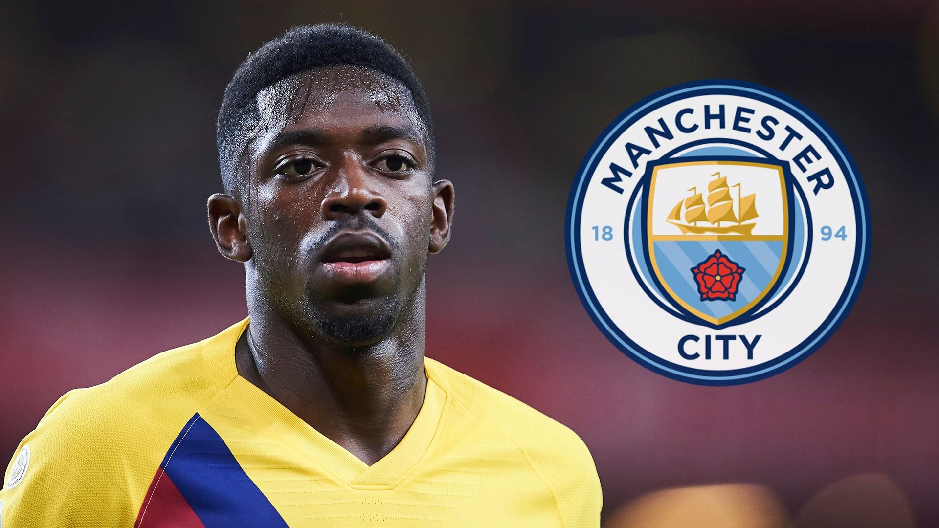 Ousmane Dembele Barcelona Man City