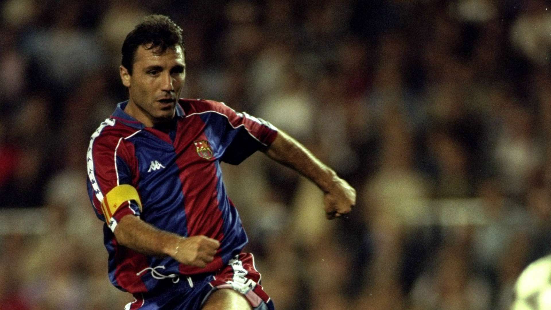 Hristo Stoichkov ex Barcelona player
