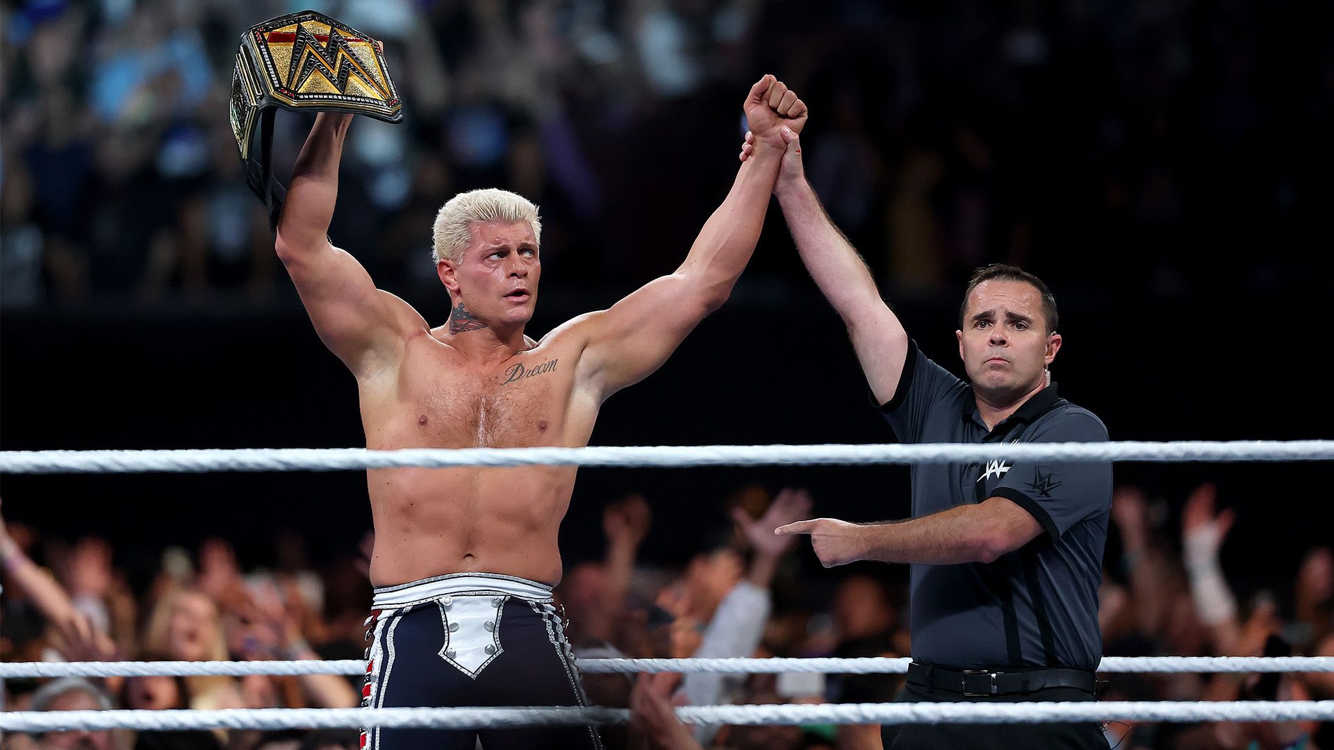 Cody Rhodes WWE belt