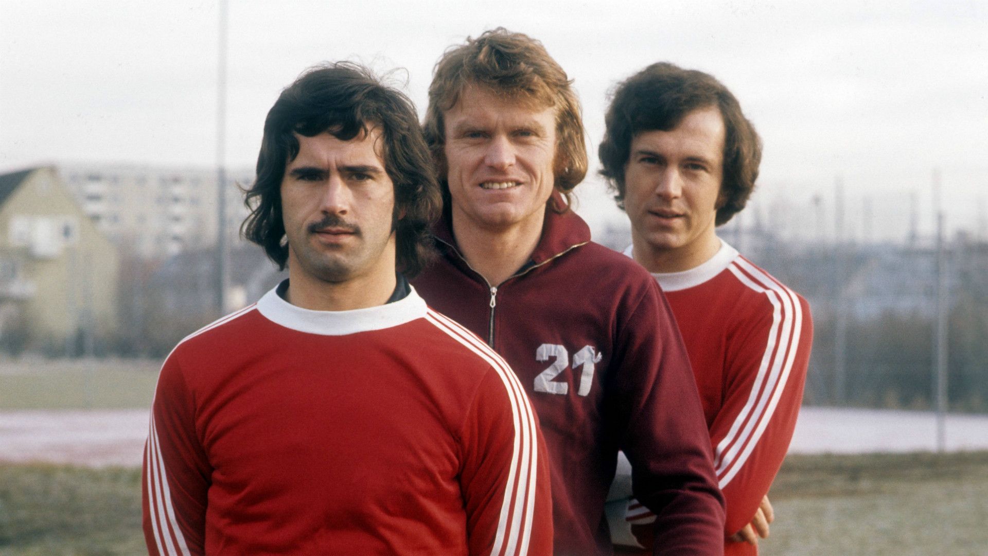 *GER ONLY* Gerd Müller Sepp Maier Franz Beckenbauer FC Bayern