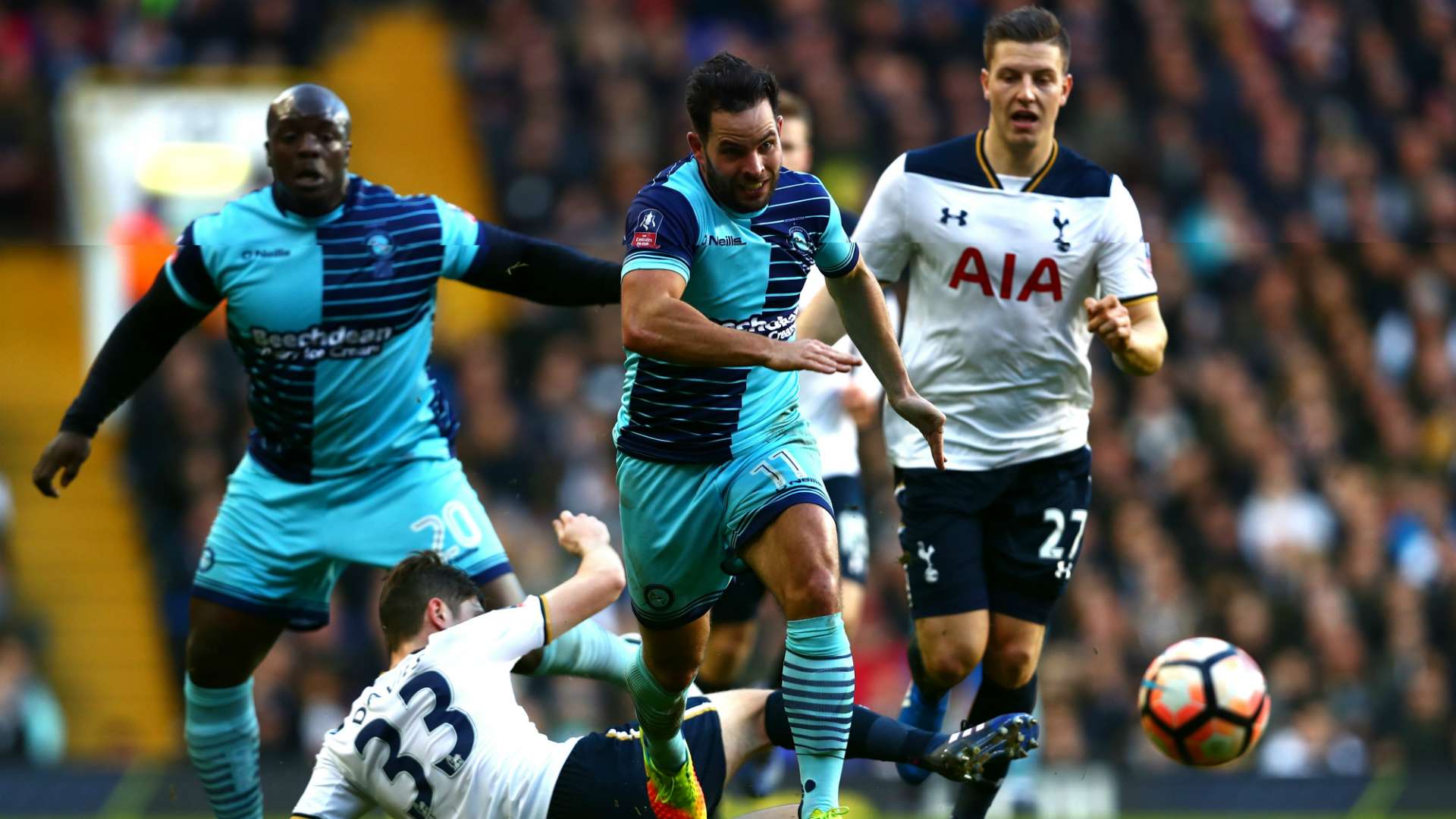 Tottenham Wycombe Wanderers FA Cup 28012017