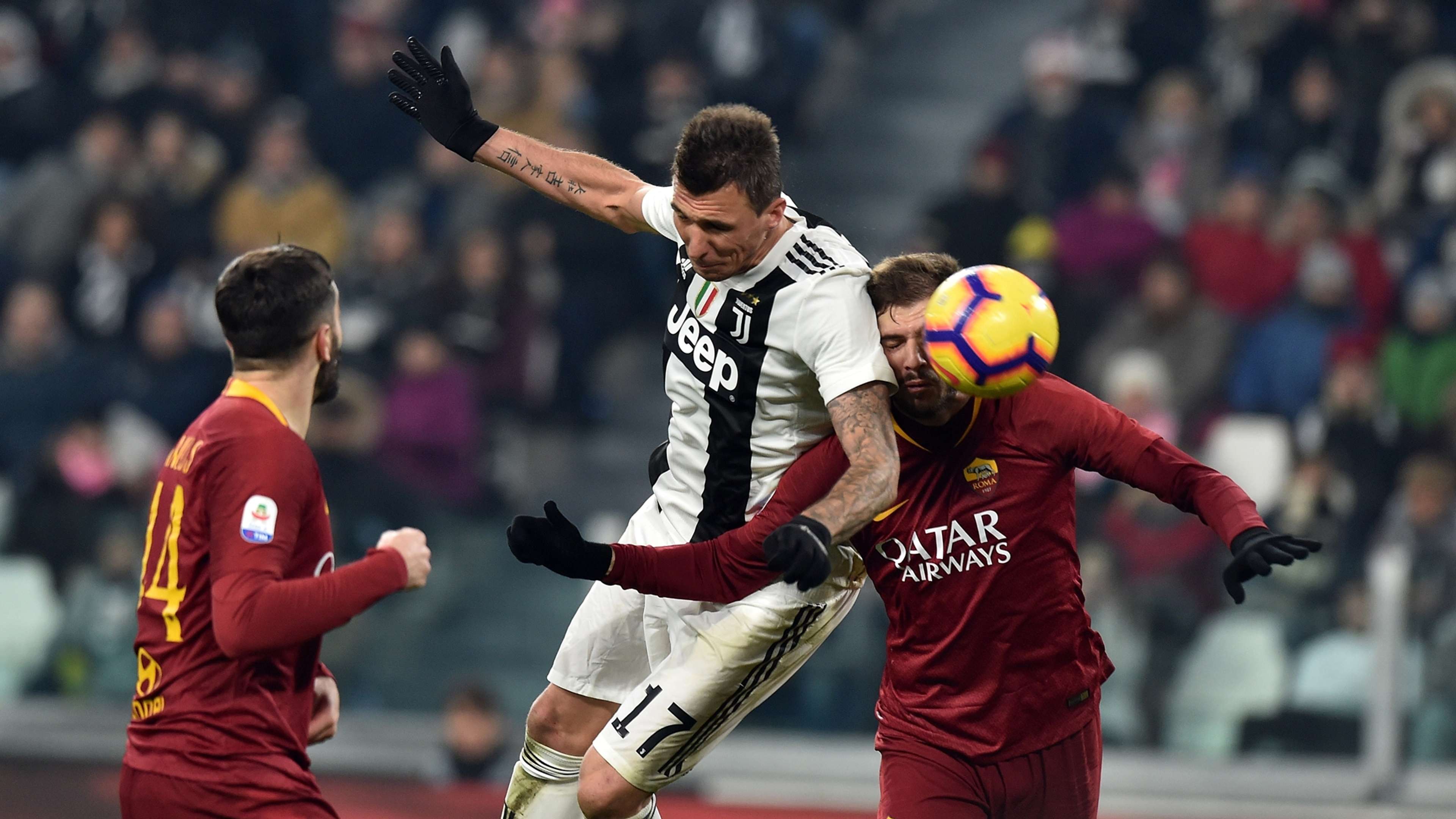 Mario Mandzukic Juventus Turin Roma 22122018