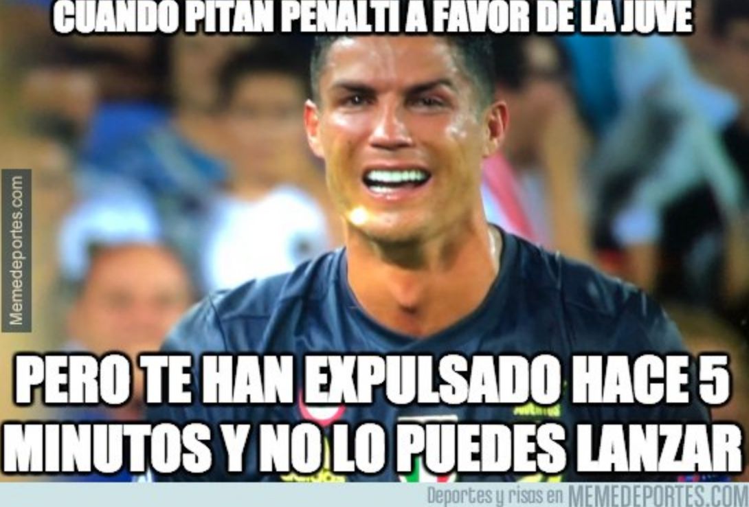 Memes llanto Cristiano Ronaldo 190918
