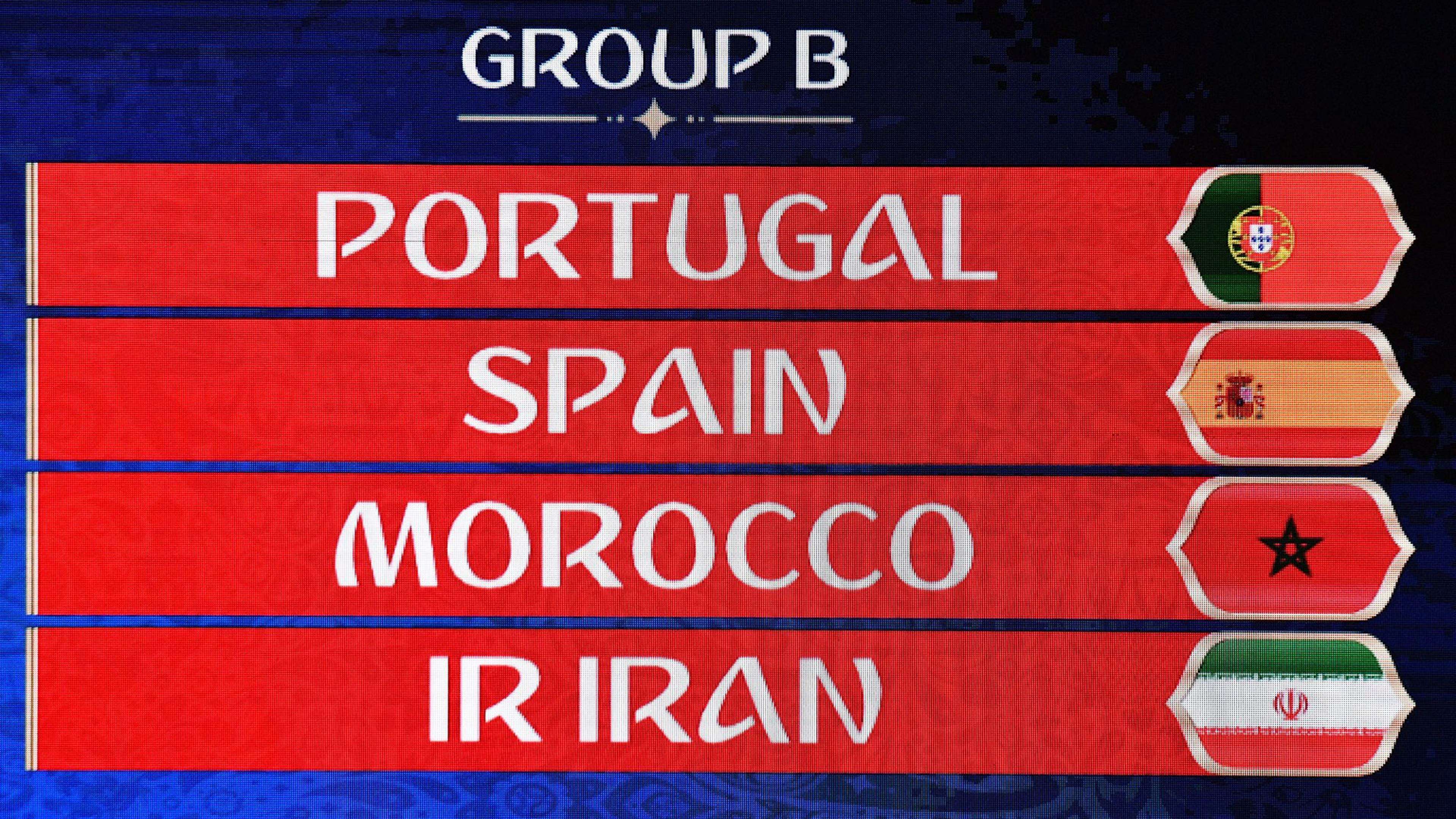 Spielplan WM 2018 Portugal Spanien Marokko Iran