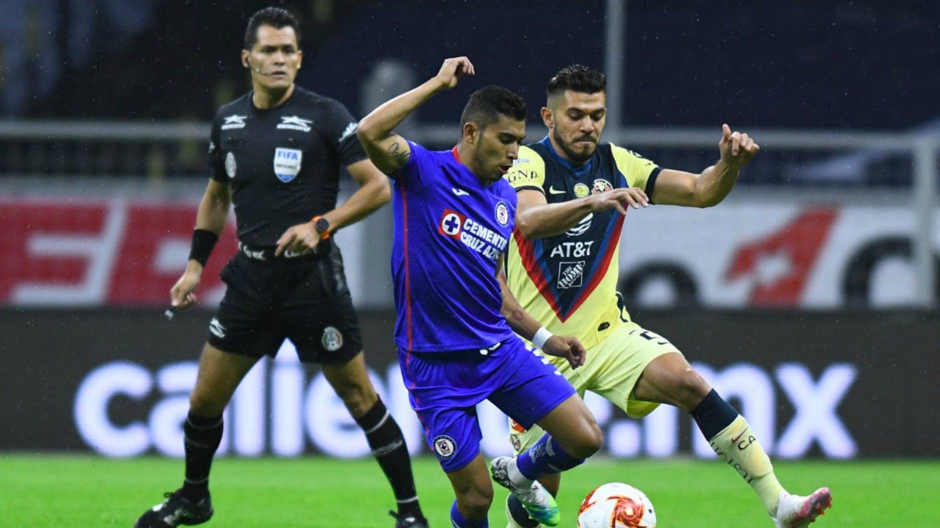 Cruz Azul América Orbelín Pineda Henry Martín