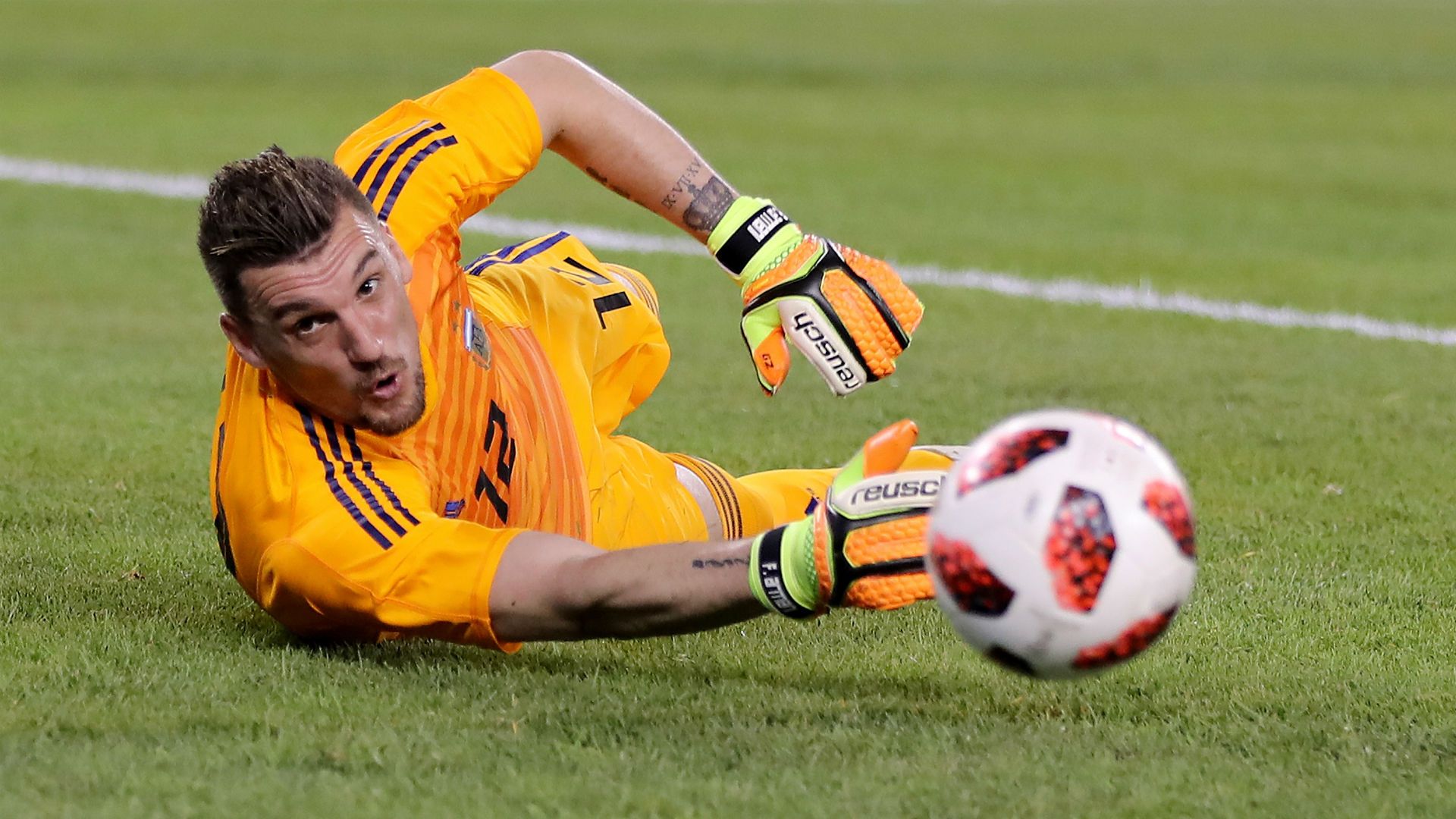 Argentina Colombia Amistoso Franco Armani 110918