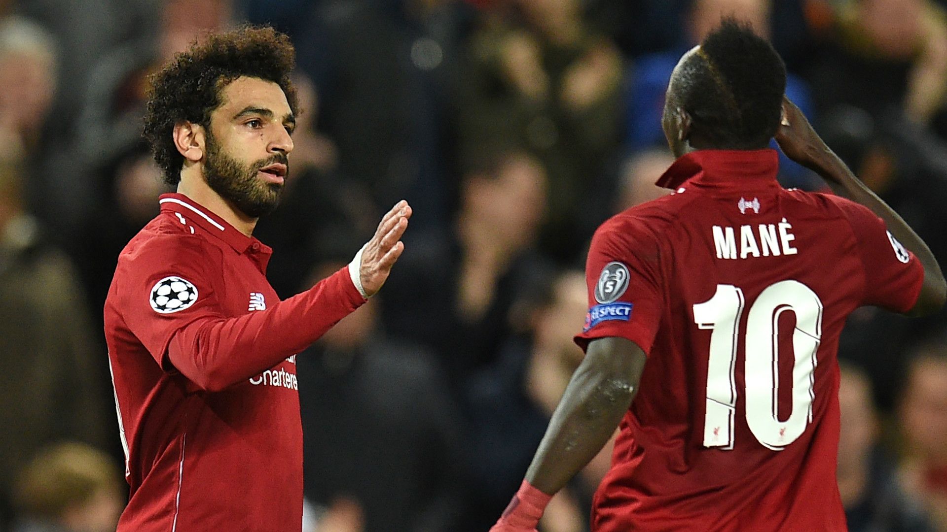 Mohamed Salah Sadio Mane Liverpool 2018-19