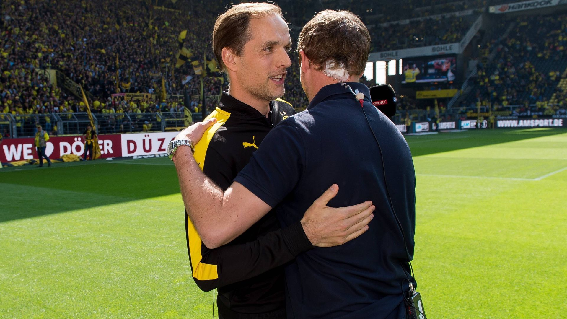 ONLY GERMANY Julian Nagelsmann Thomas Tuchel Hoffenheim Borussia Dortmund 2017