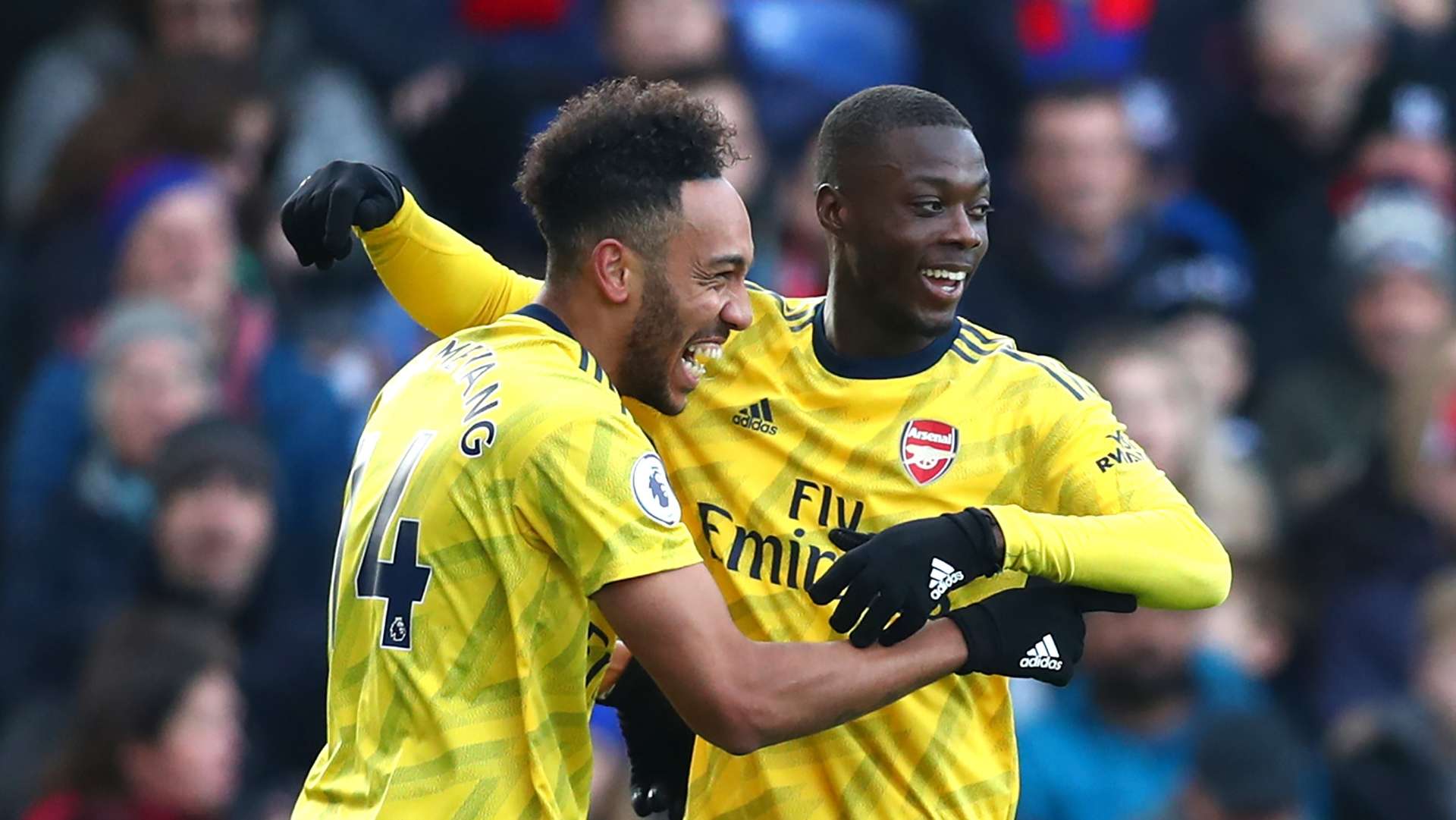 Pierre-Emerick Aubameyang Arsenal Crystal Palace