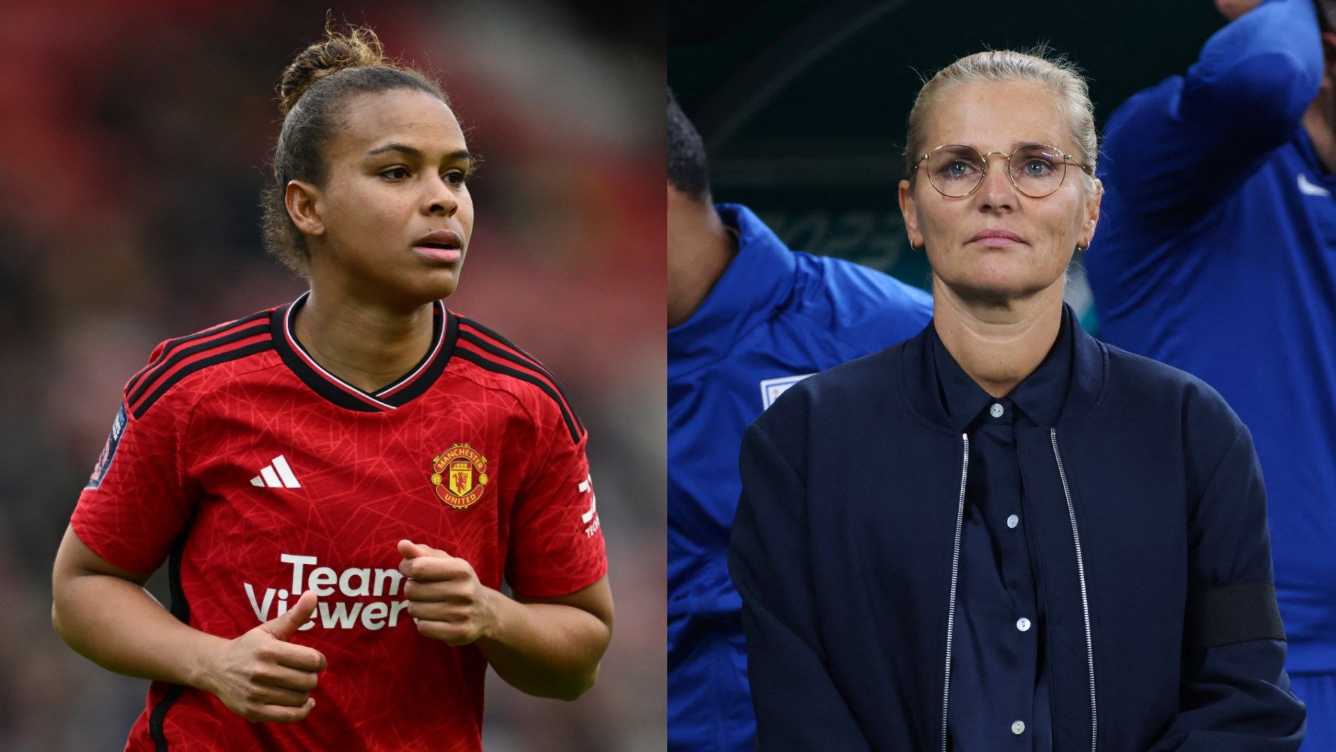 Nikita Parris Sarina Wiegman split