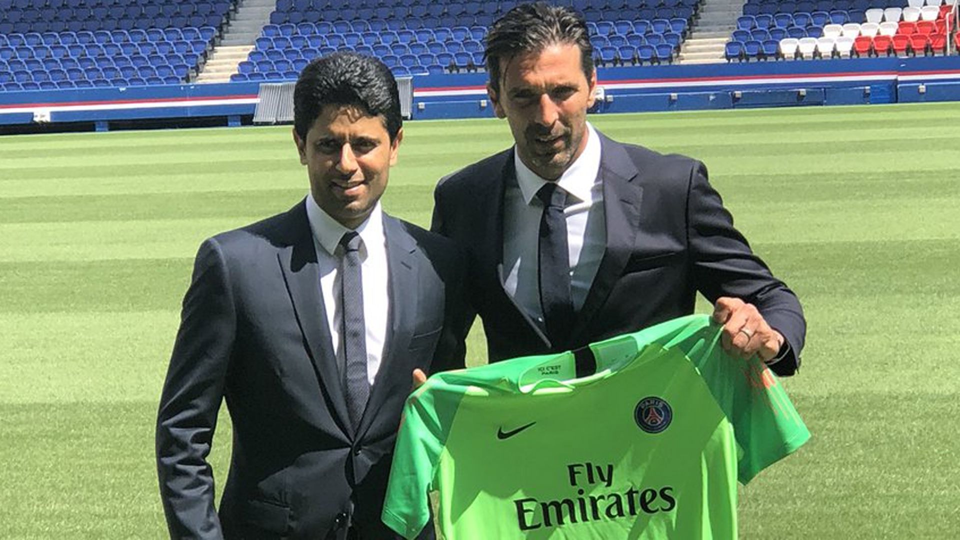 Al Khelaifi Buffon PSG