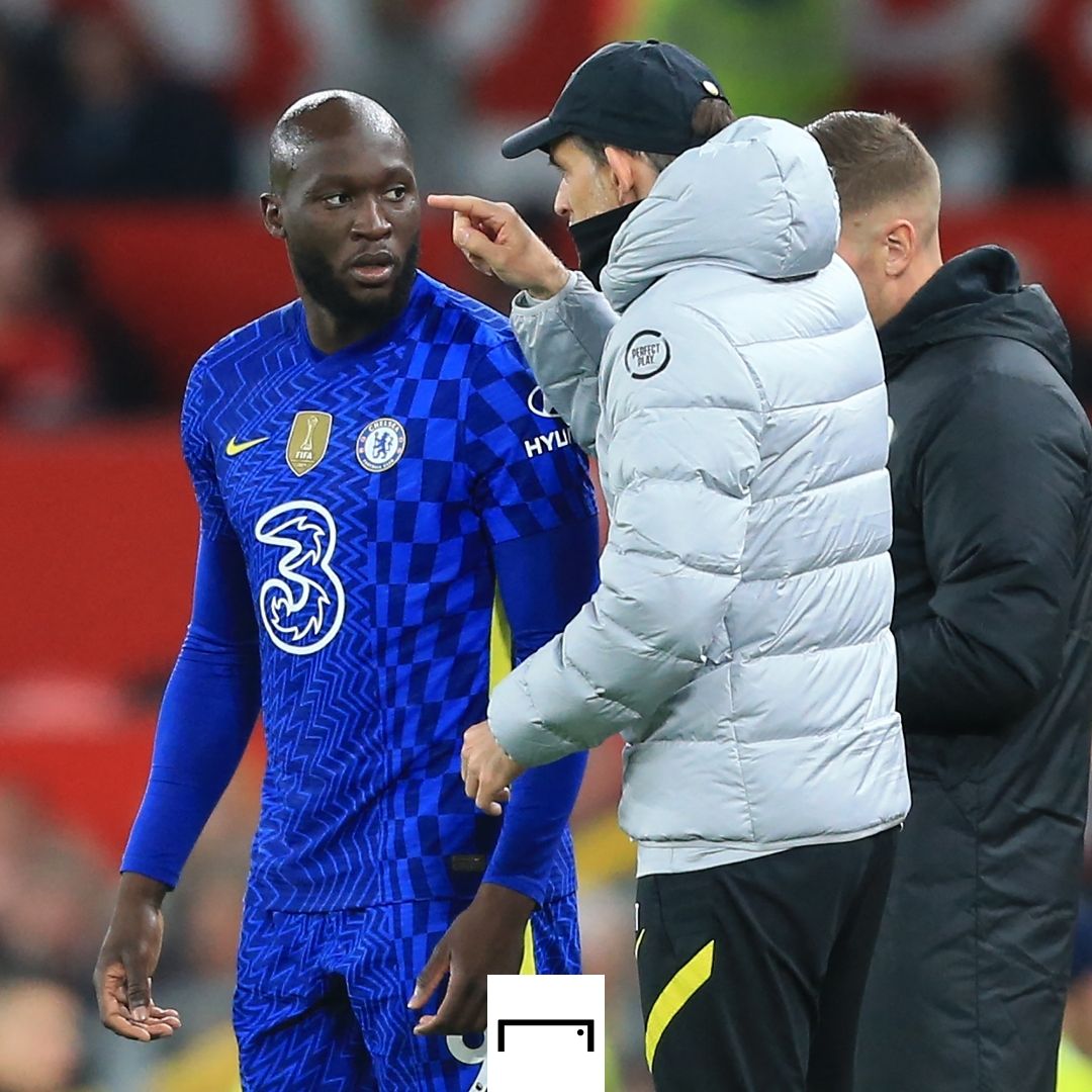 Romelu Lukaku Thomas Tuchel Chelsea Premier League 2021-22 GFX