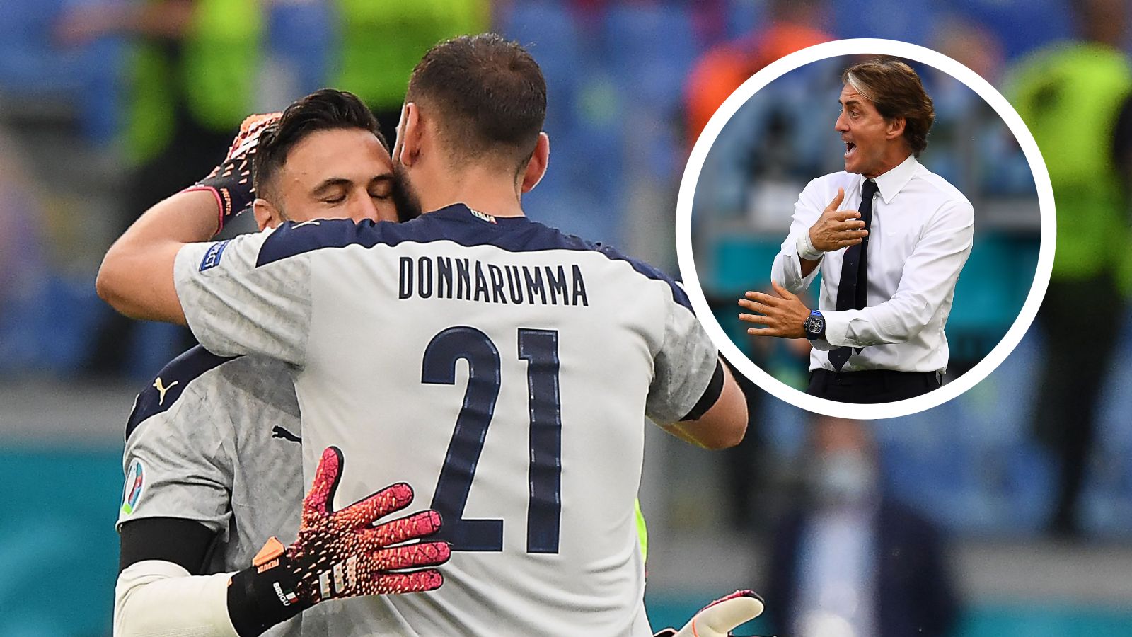 Mancini Sirigu Donnarumma