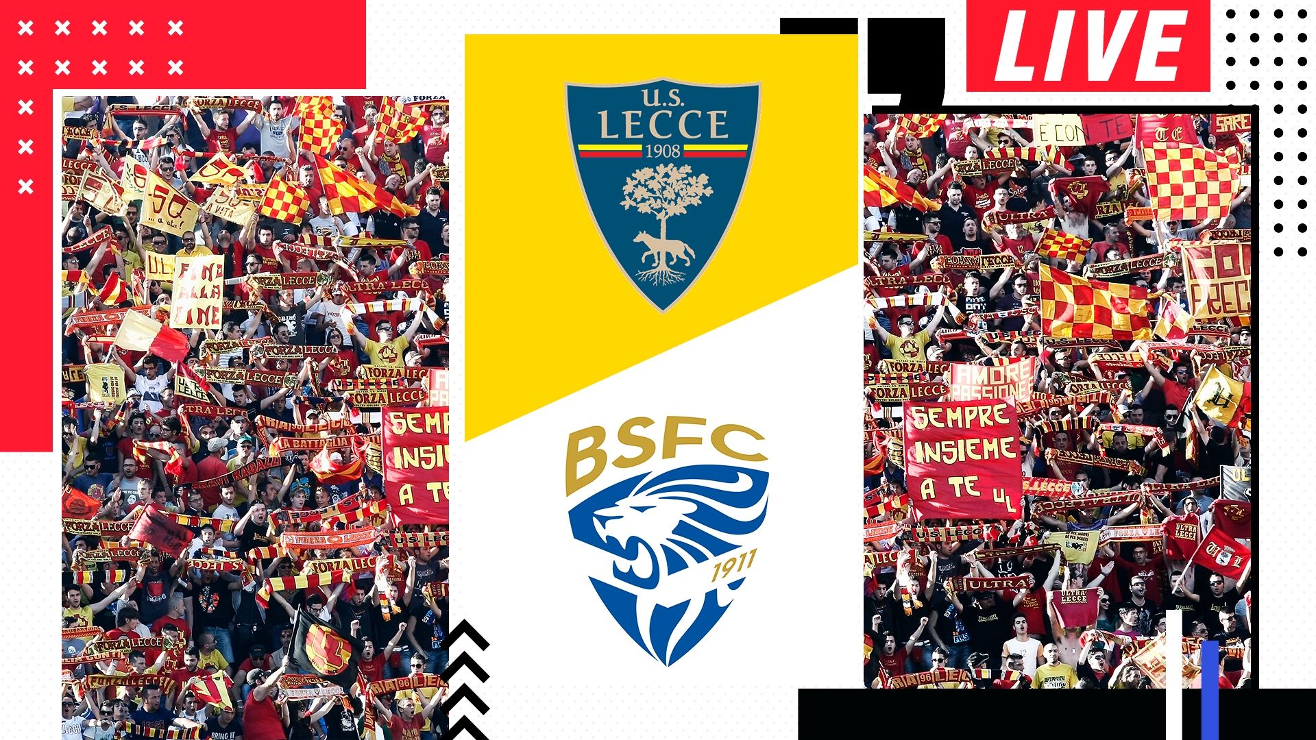 Lecce Brescia LIVE