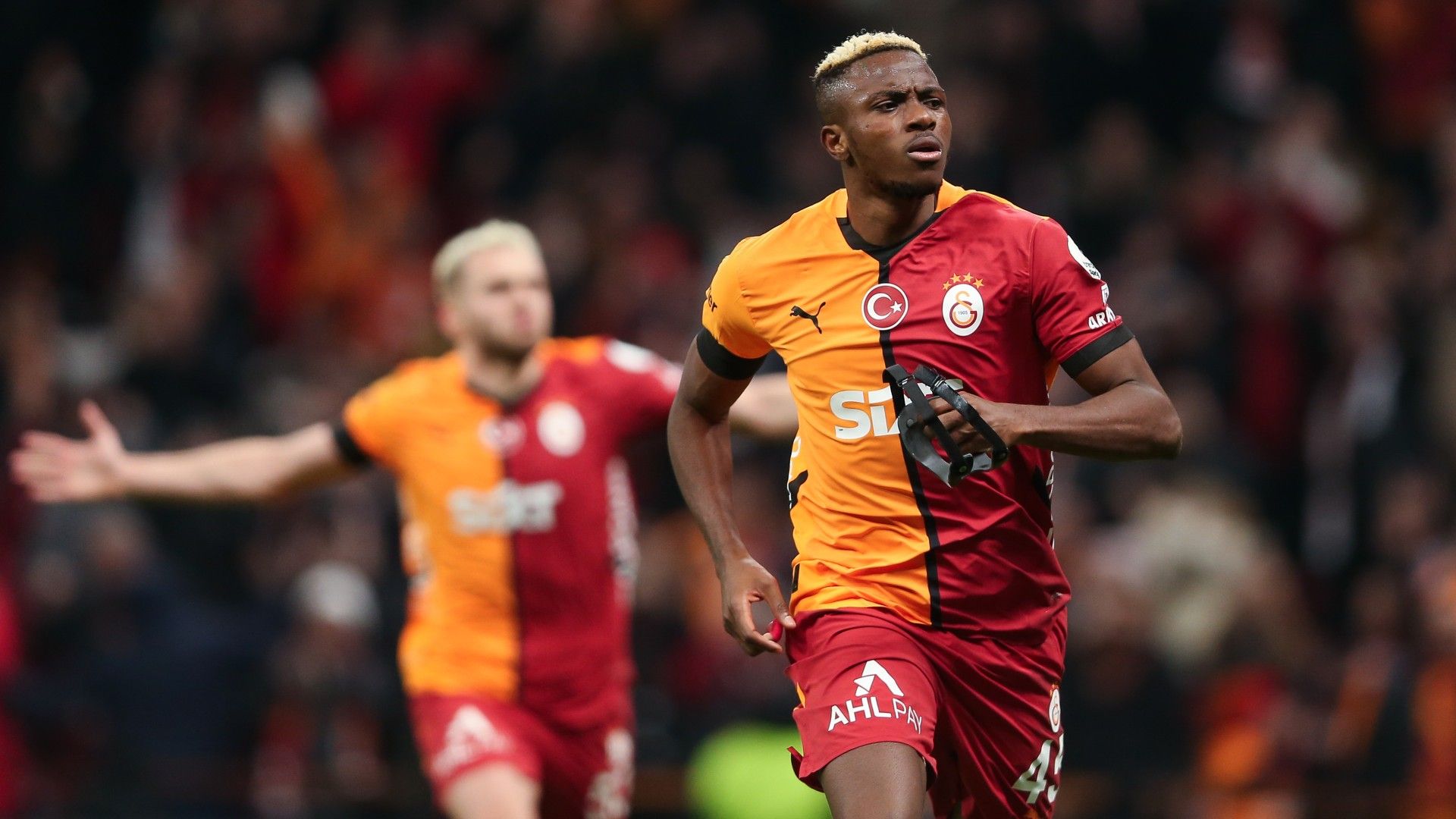  Victor Osimhen of Galatasaray celebrates