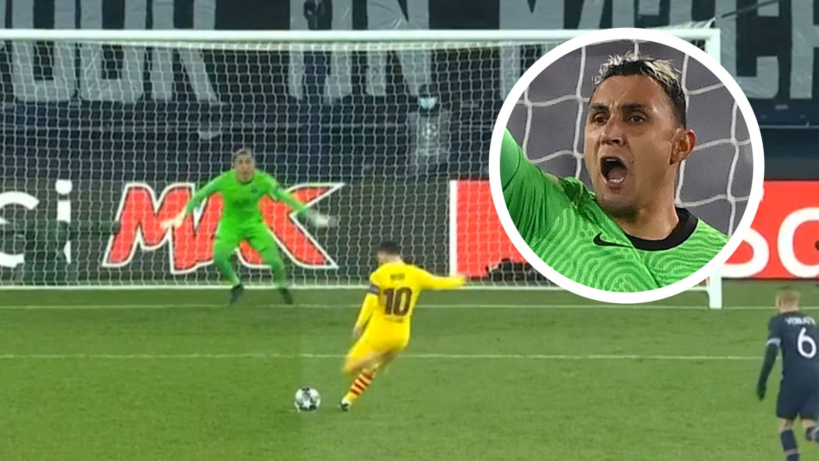 GFX Keylor Navas Lionel Messi