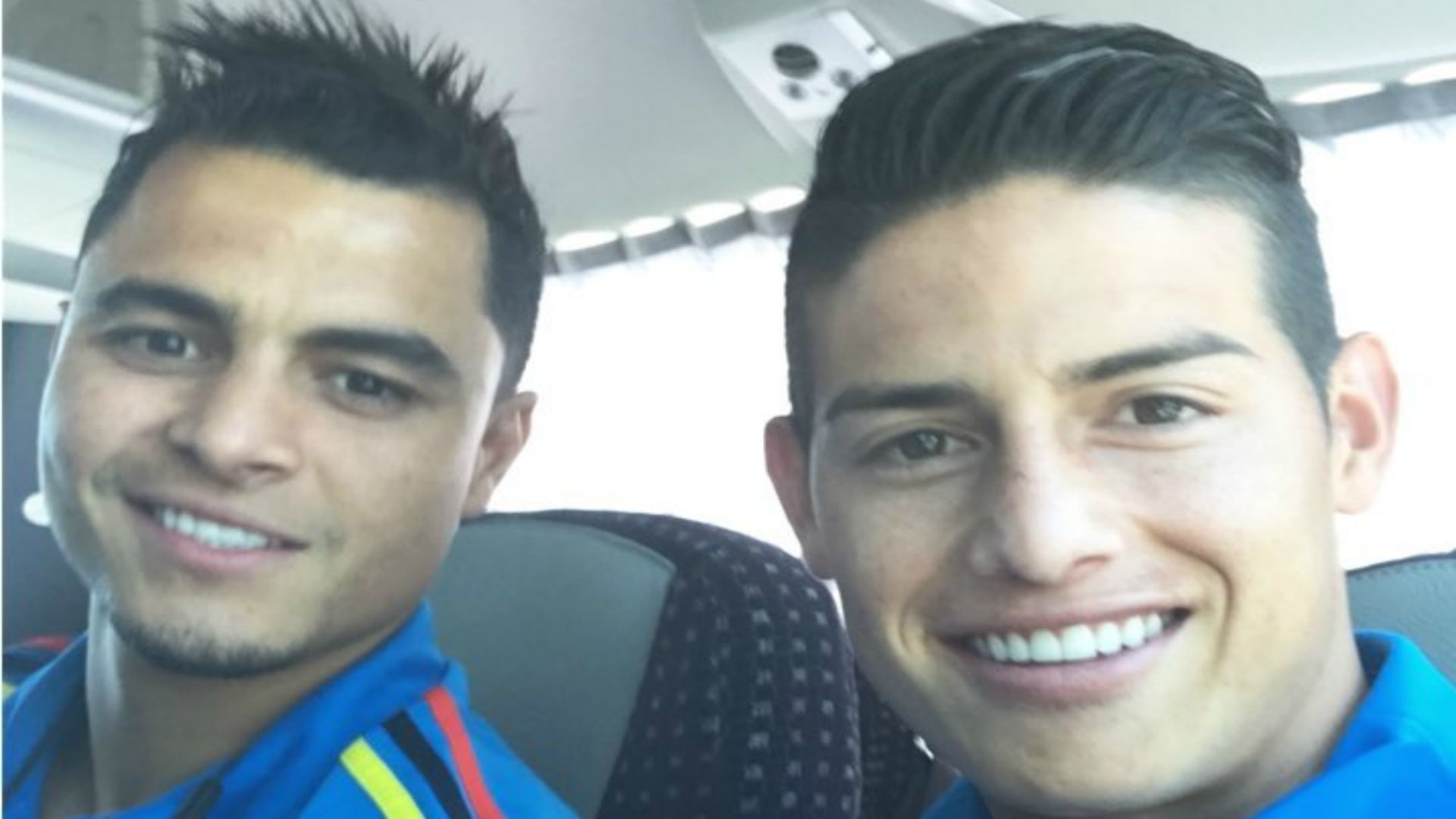 James Rodríguez y Gio Moreno - Colombia