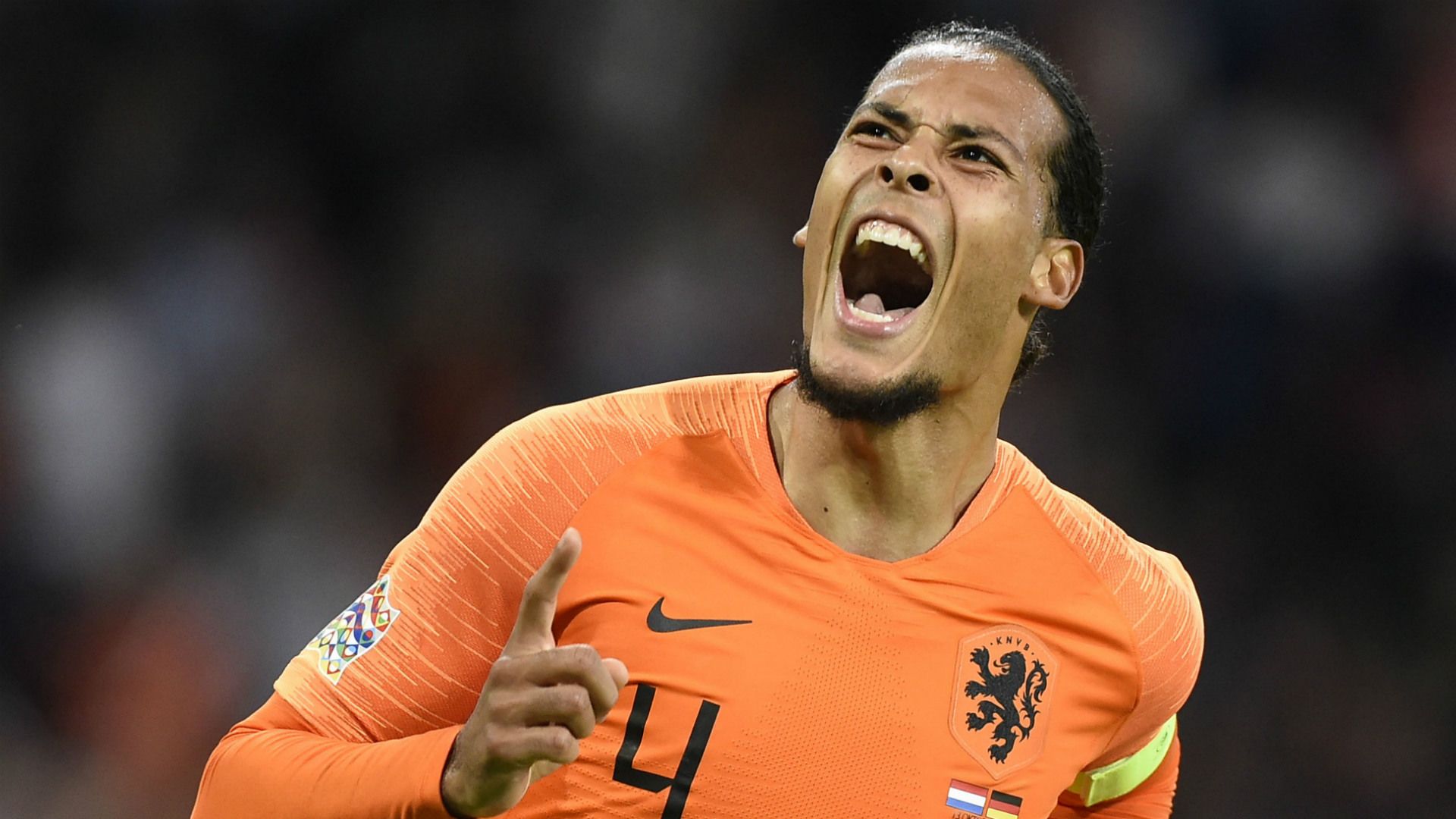 Virgil van Dijk Netherlands 2018-19