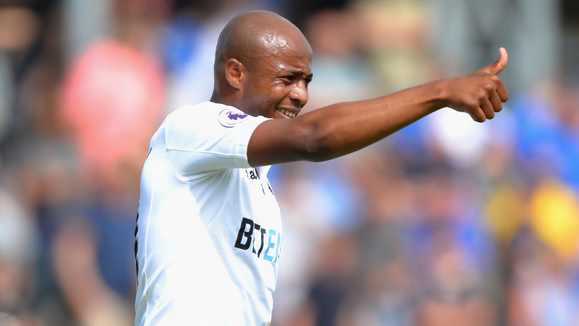 Andre Ayew of Swansea