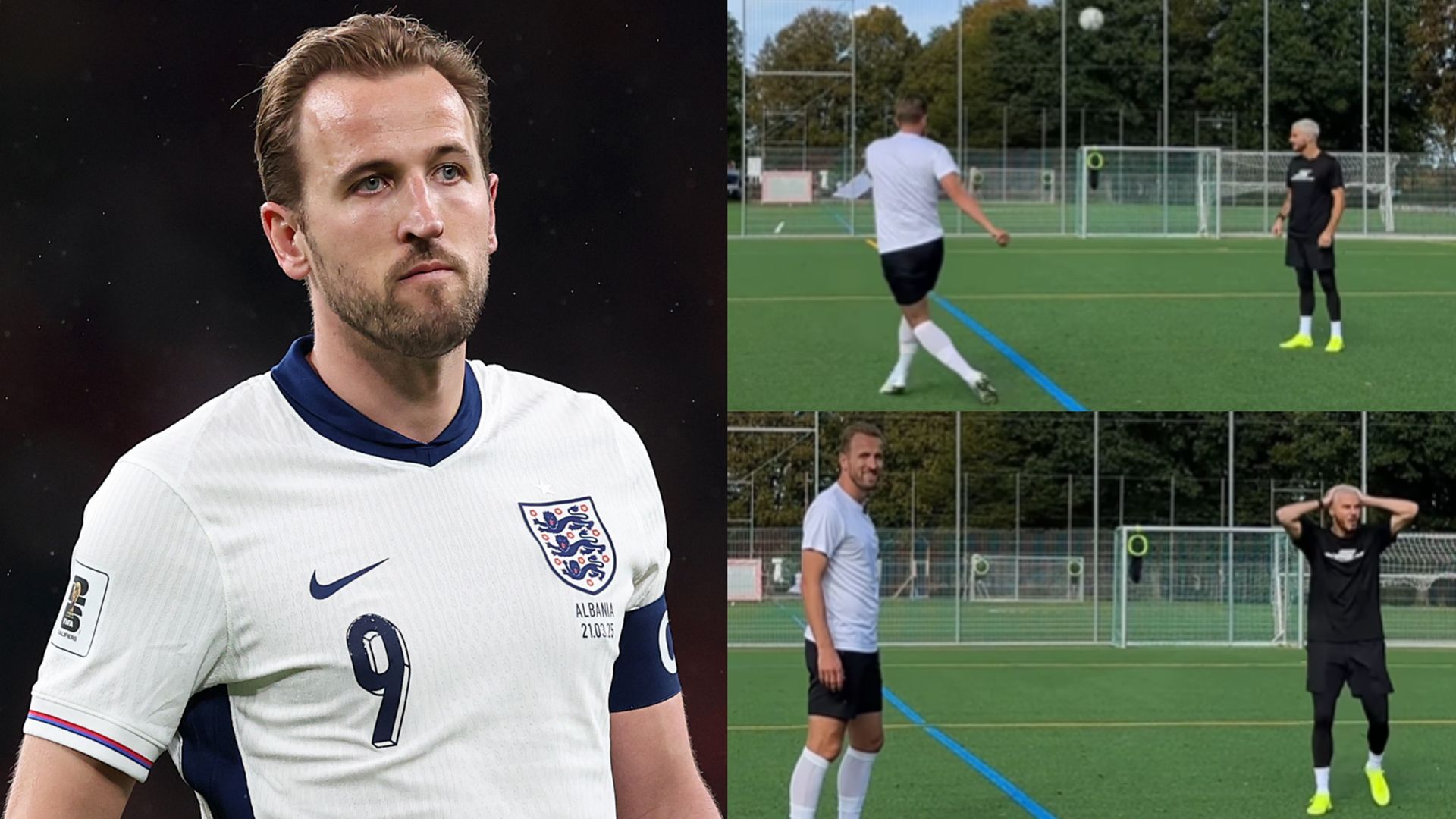 Harry Kane top bins Billy Wingrove