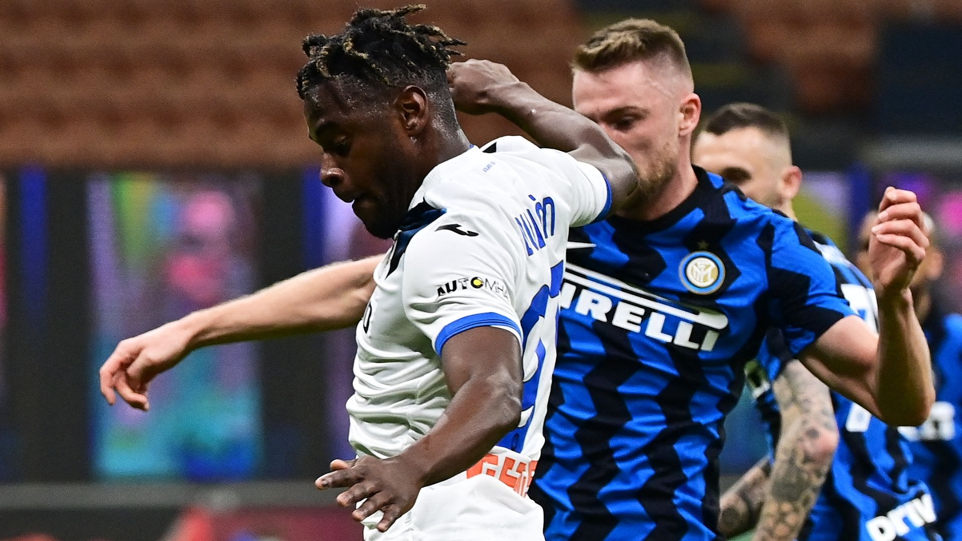 Duvan Zapata Skriniar Inter Atalanta Serie A
