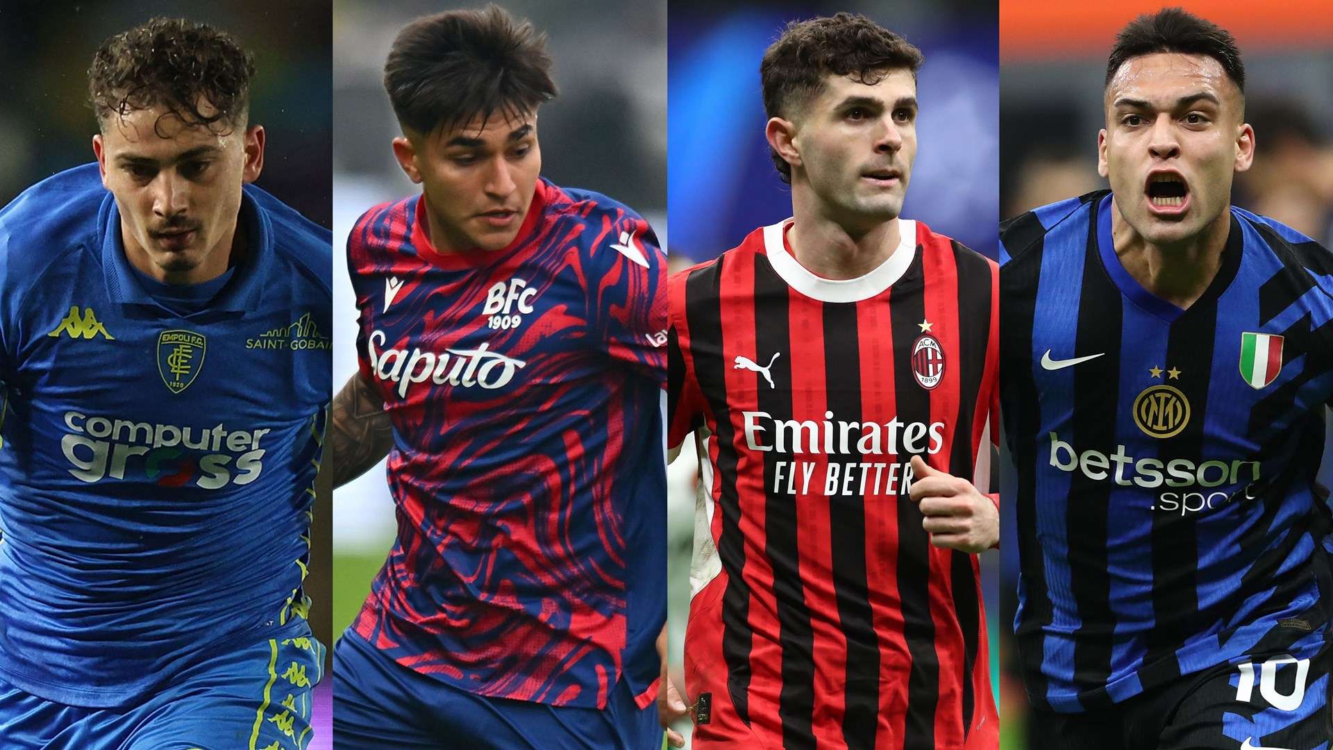 Esposito Castro Pulisic Lautaro Martinez