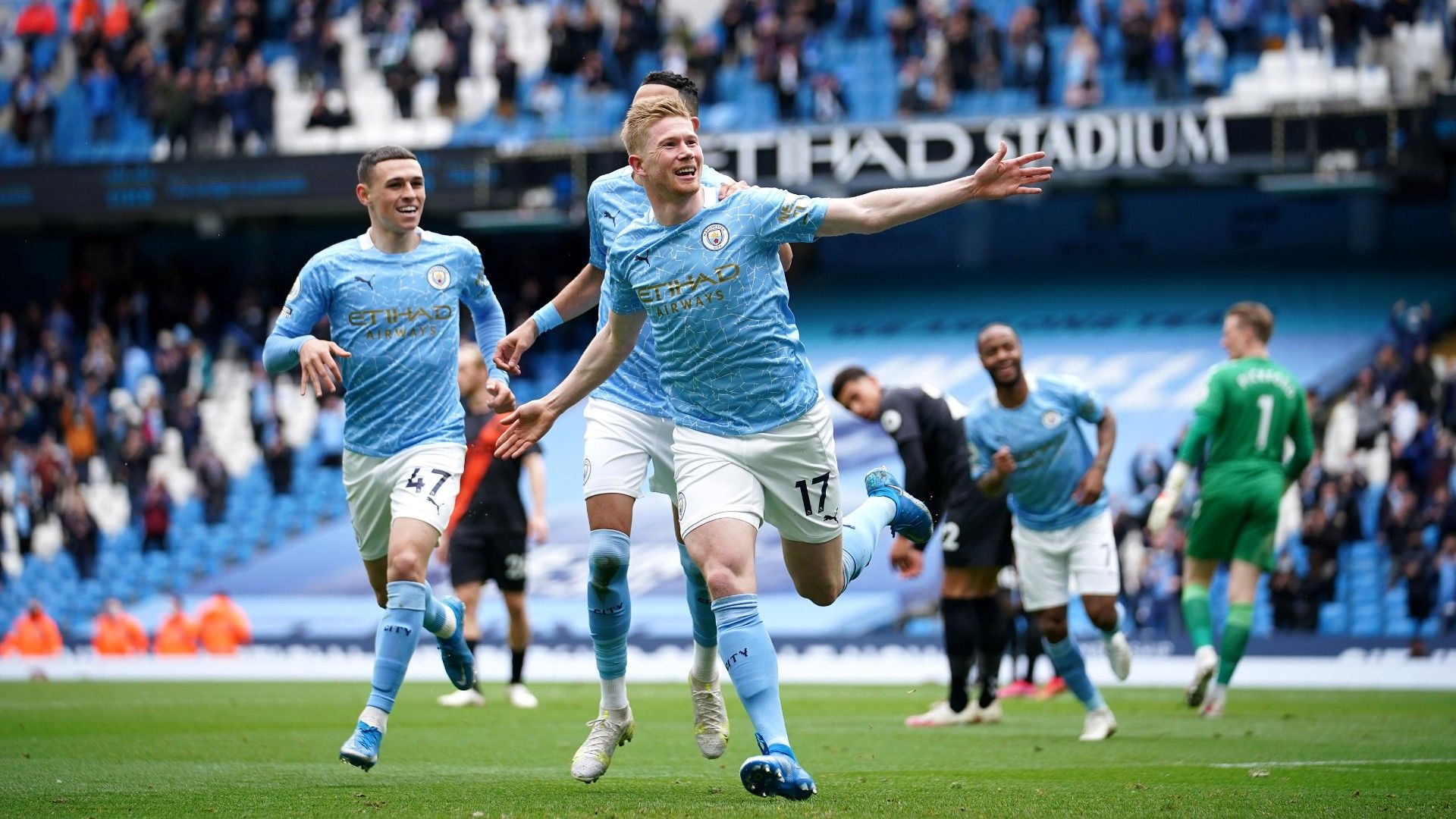 Kevin de Bruyne Manchester City vs Everton