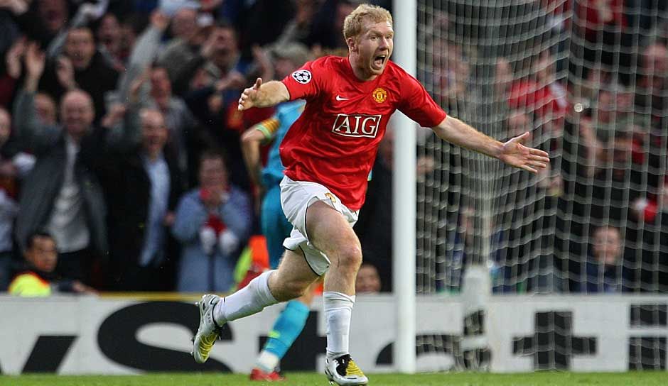 Paul Scholes Man United