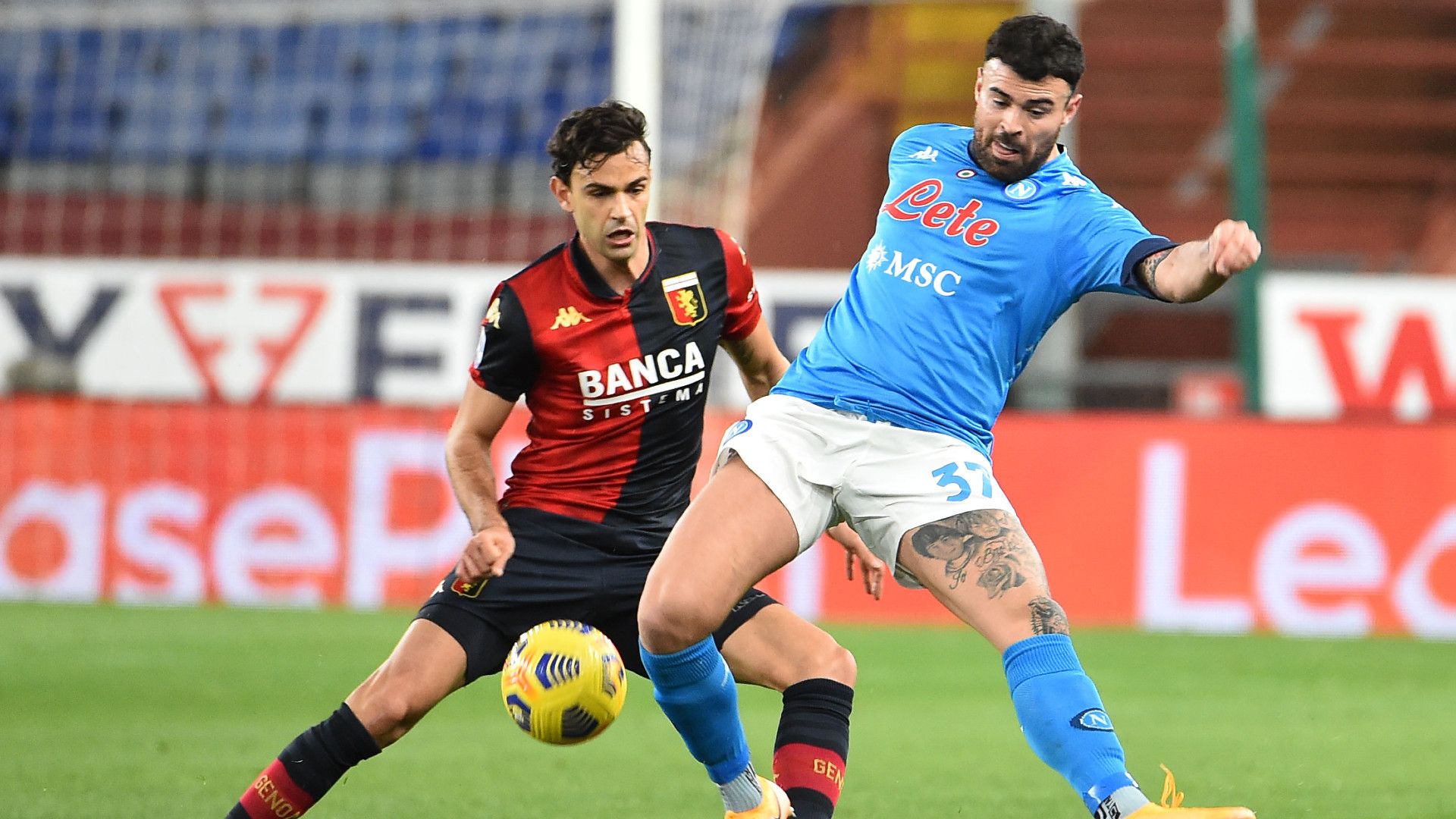 Andrea Petagna Genoa Napoli