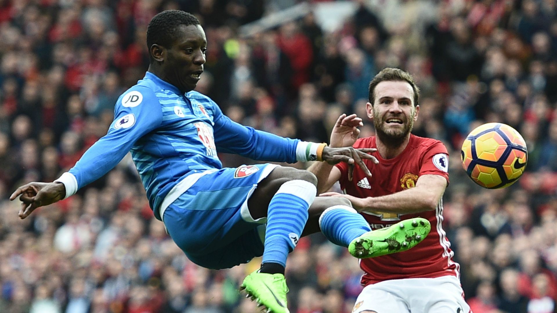 Juan Mata Manchester United Bournemouth