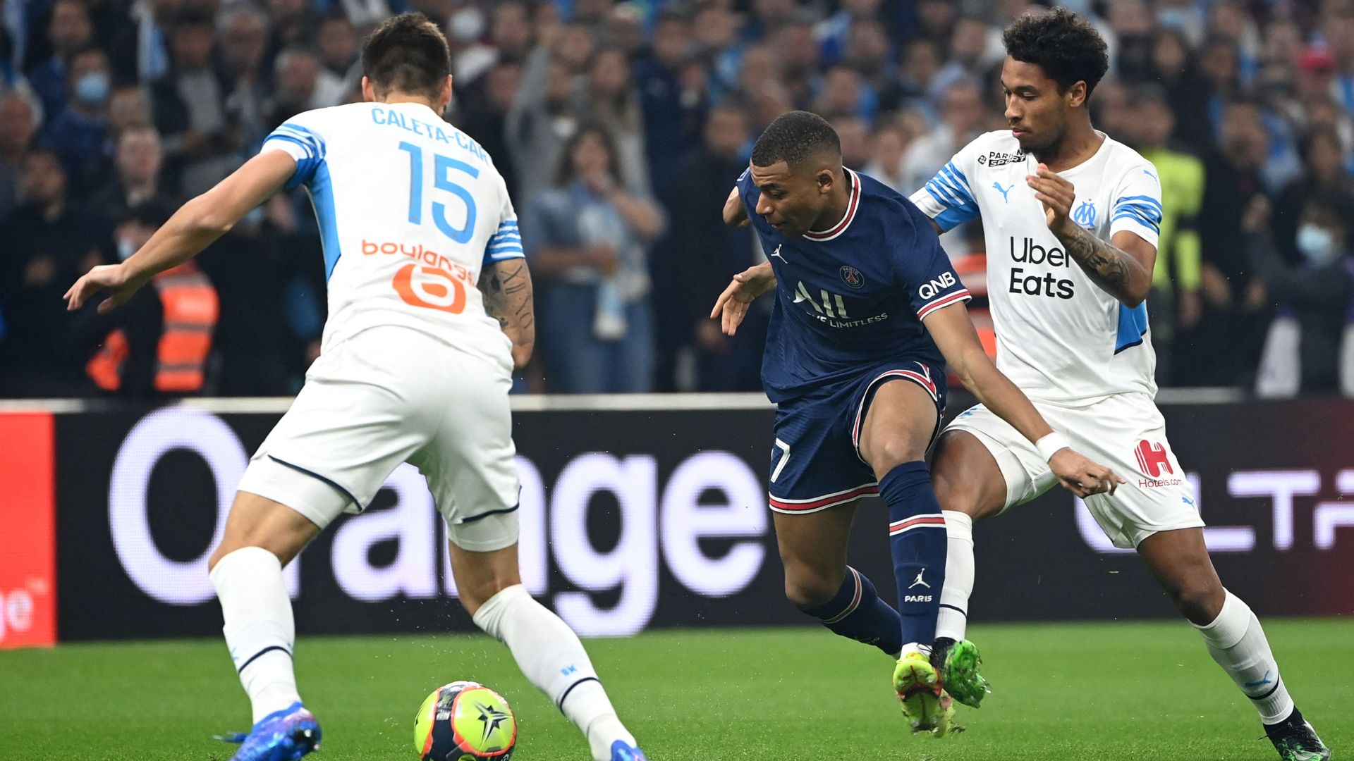Boubacar Kamara Kylian Marseille PSG Ligue 1 24102021